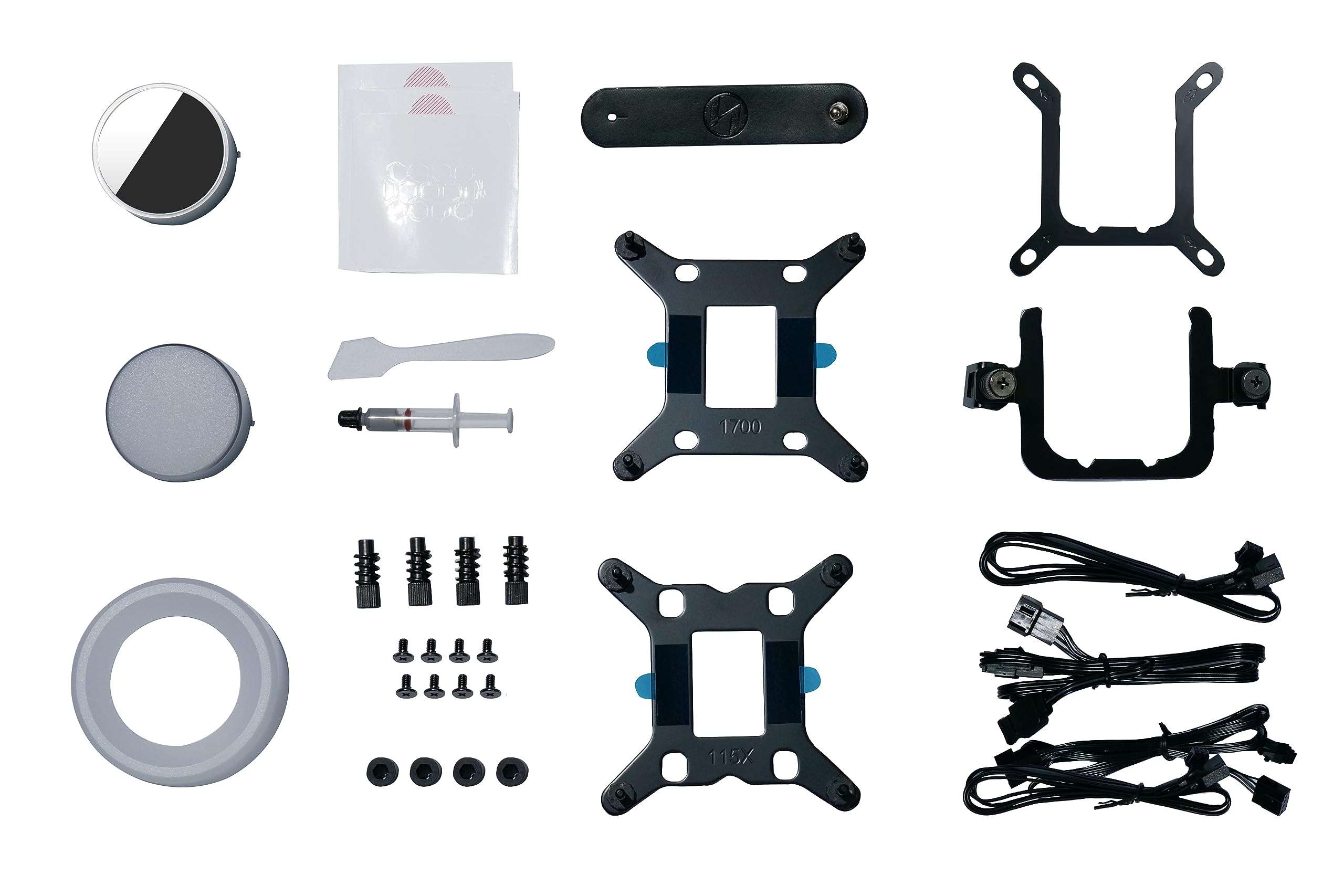 Lian Li Galahad II Trinity 240MM- AIO CPU Liquid Cooler- Pre-installed ARGB daisy-chainable radiator fans or UNI FAN SL-INF fans - For Intel LGA 1700, 1200, 115X, AMD AM5/AM4 Sockets (GA2T24B.US) 5