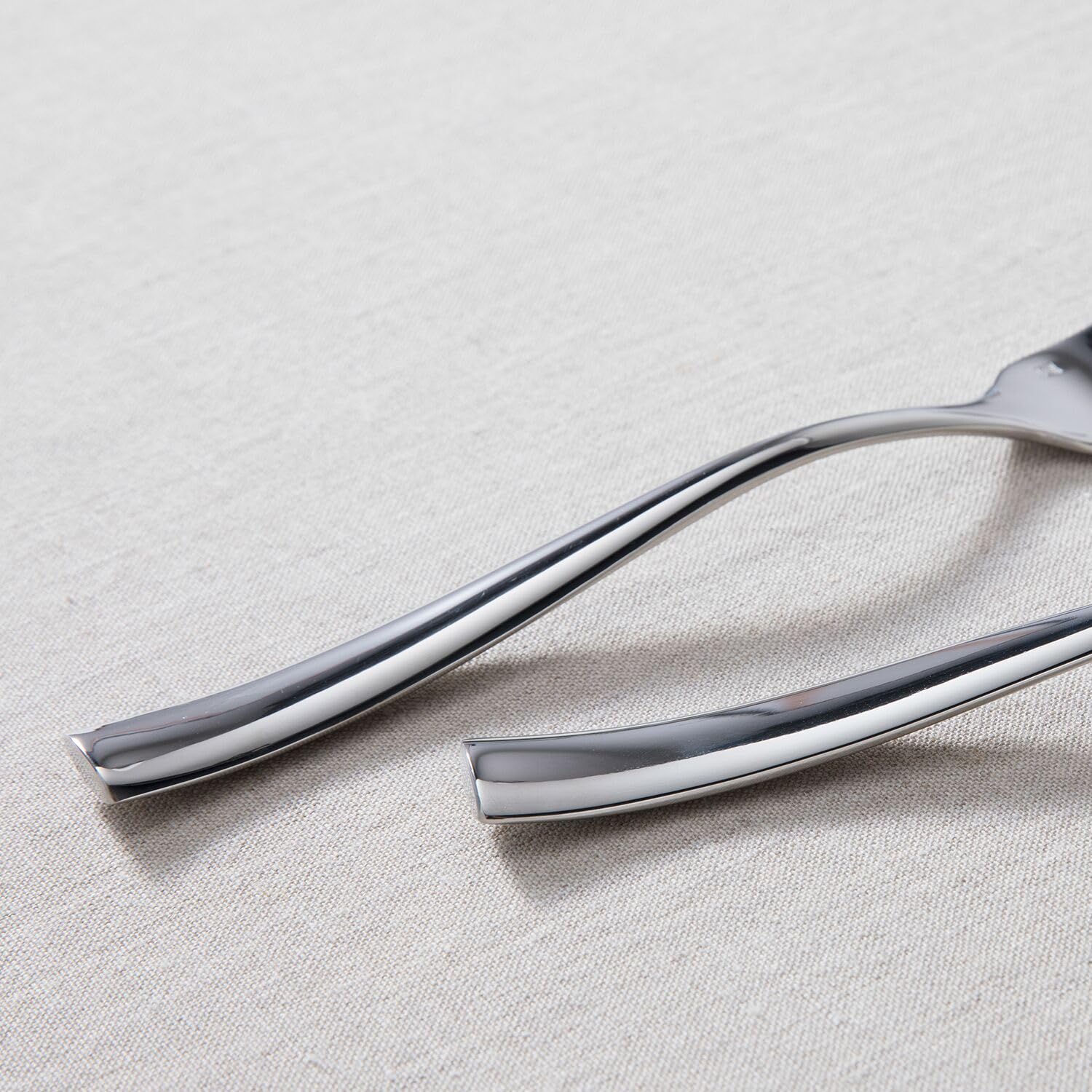 Fortessa Lucca 18/10 Stainless Steel Flatware Serving Fork, 9.7-Inch 5