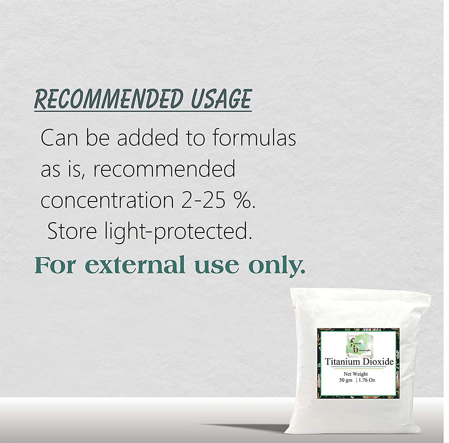 Zenvista Titanium Dioxide Powder- 50gm- For Soap Making, Shampoo Making, DIY Sunscreen - DIY Beauty Products, Make Up, Cosmetics & Personal Care For Face, Hair, Body 6