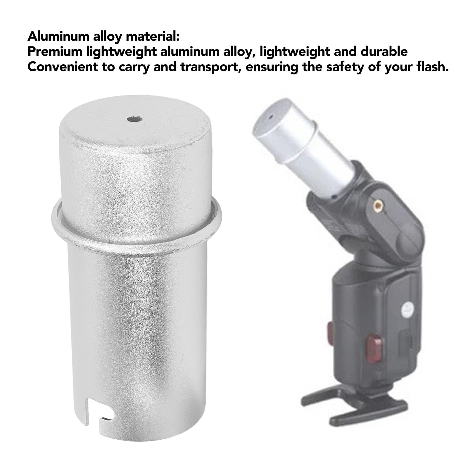 Flash Lamp Tube, Lightweight Aluminum Flash Lamp Tube Bulb for AD 180, AD 360, AD 360II, AD 200 5