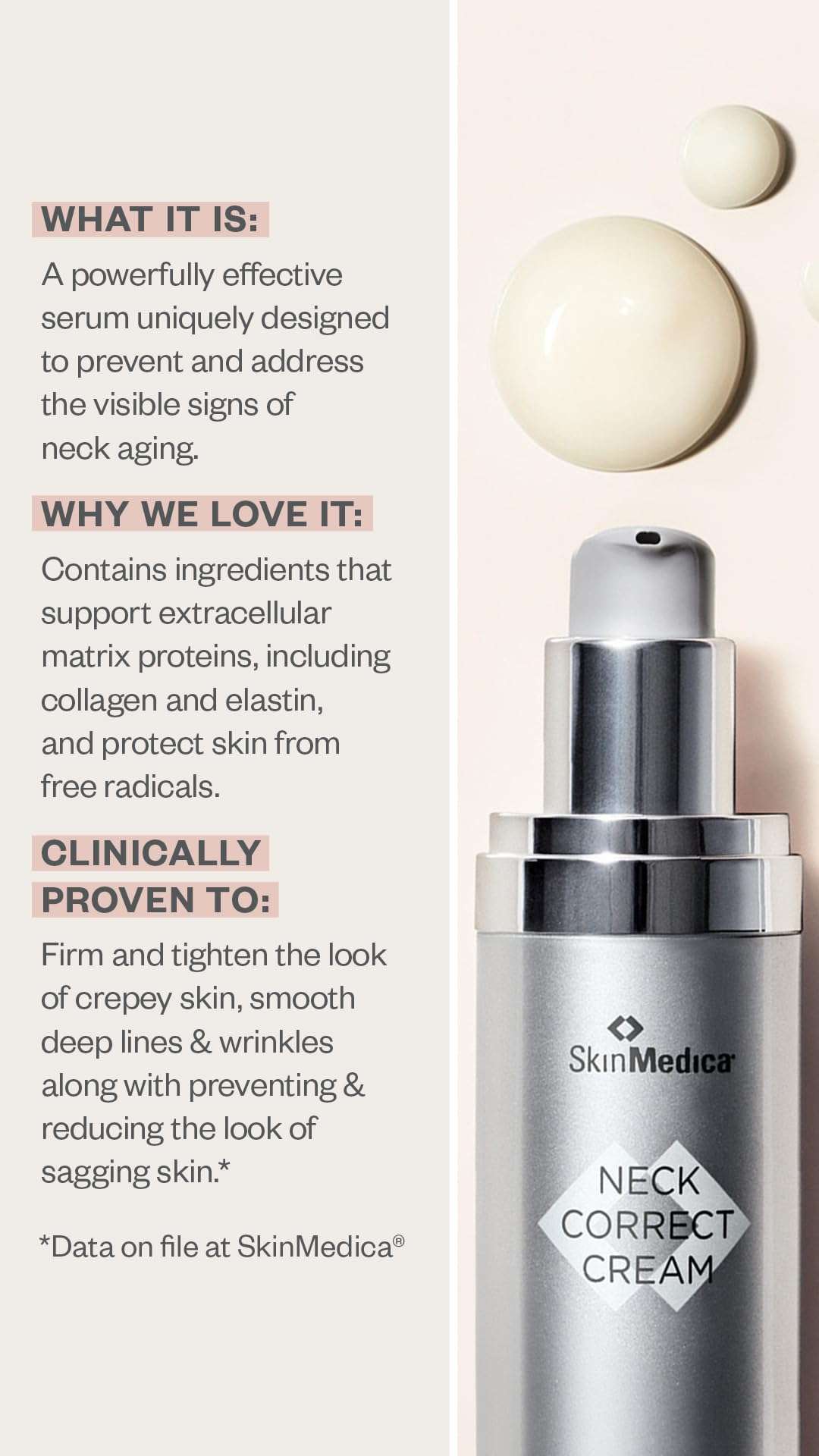 SkinMedica Bundle of Firm & Tone and Neck Correct products to Benefit Your Weight Loss Journey While Reducing Visible Signs of Wrinkles and Aging & Tighten and Lift Sagging Skin 5