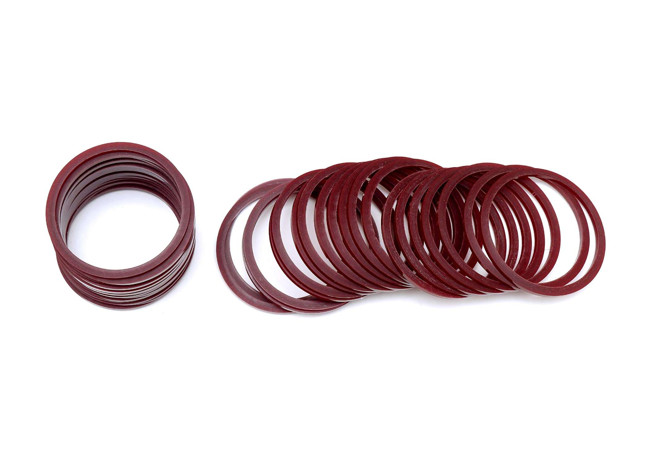 Shivarth Traditional Plain Acrylic Bangles Maroon Colour Chudi for Girls and Women Fashionable & Trendy ( Pack of 40 ) (2.2) 5