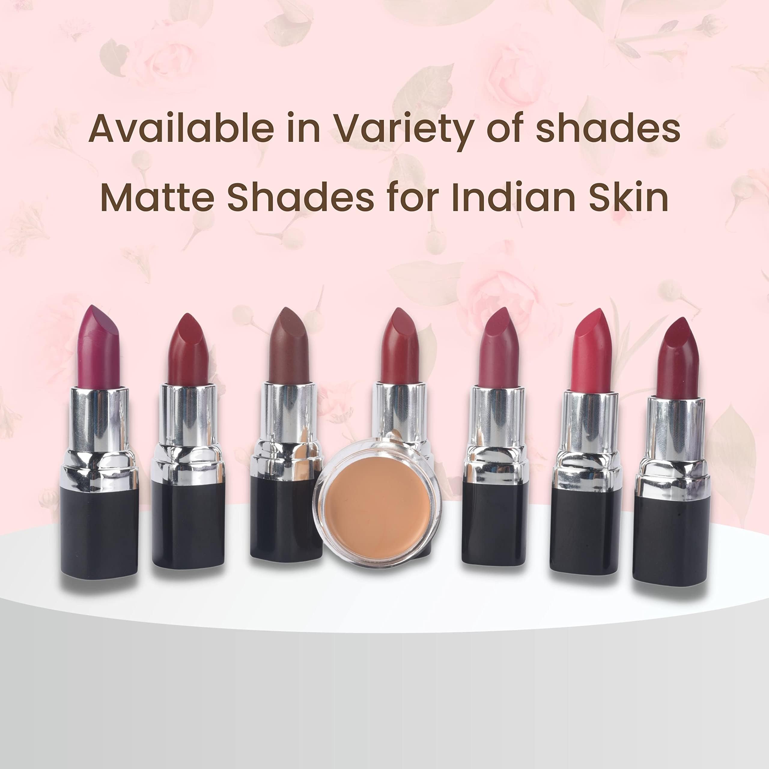 Barva Natural & Moisturising Lipsticks Made Using Pure Ghee, Kokum Butter And Mineral Colours, 4.3g (Orchid 222) 4