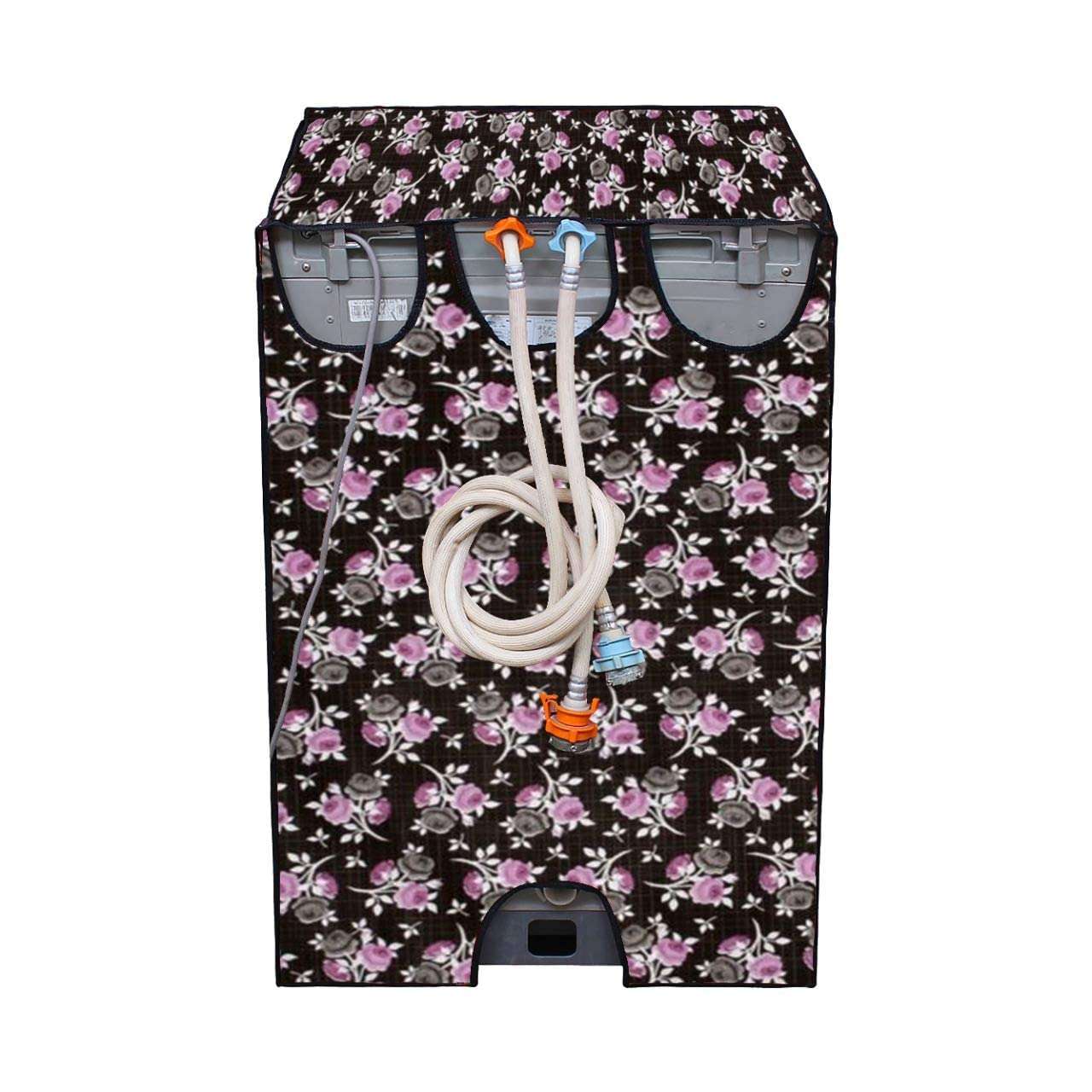 Star Weaves Washing Machine Cover Compatible For Samsung 6.5 Kg 5 Star Inverter Fully-Automatic Top Loading Washing Machine (WA65T4262GG | TL, Light Grey, Wobble technology)- KUM116 5