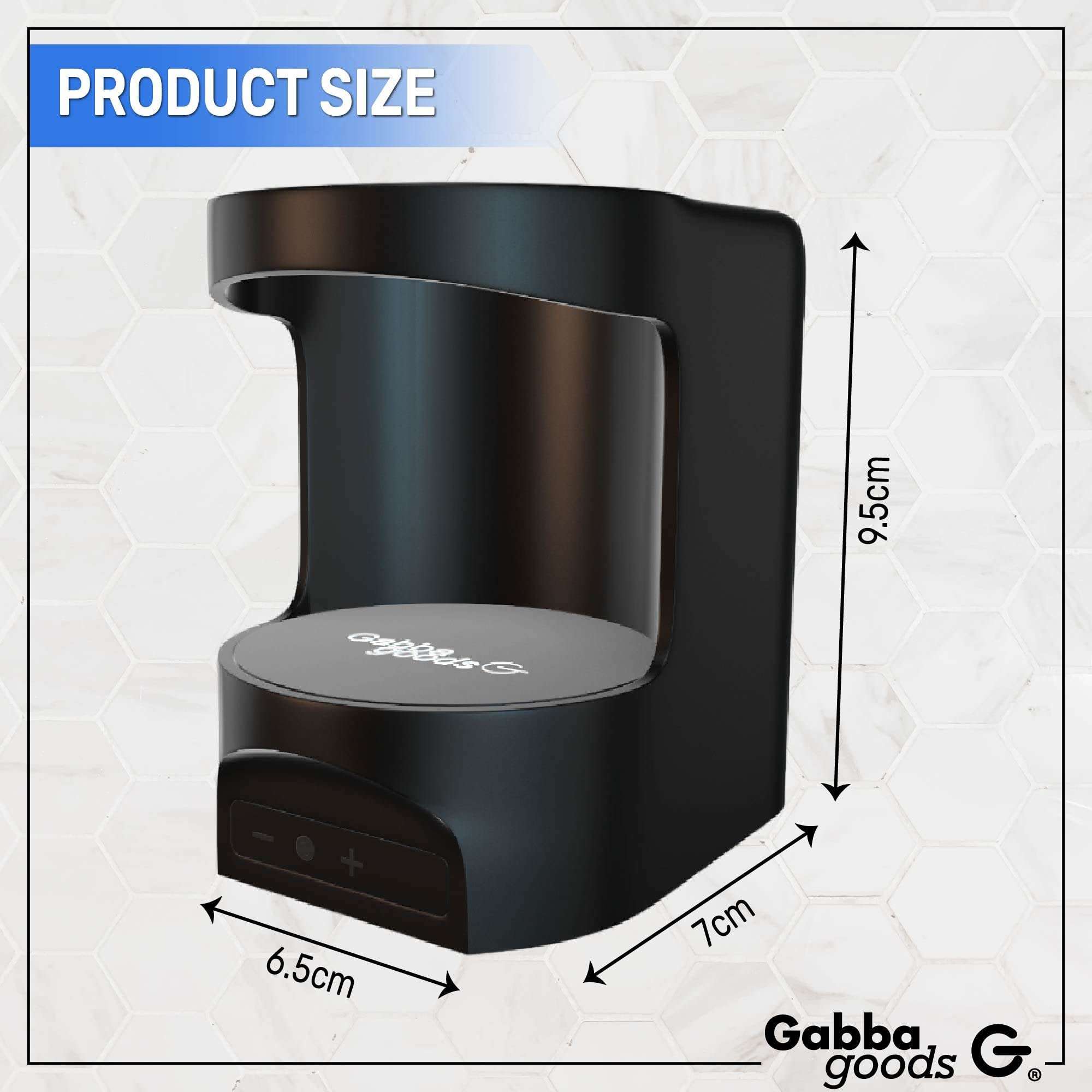 Gabba Goods Beer Holder/Premium Shower Speaker Bluetooth 4.2 Wireless Portable Shower/Bath Water Resistant Beer Holder Speaker with Built in Microphone 4