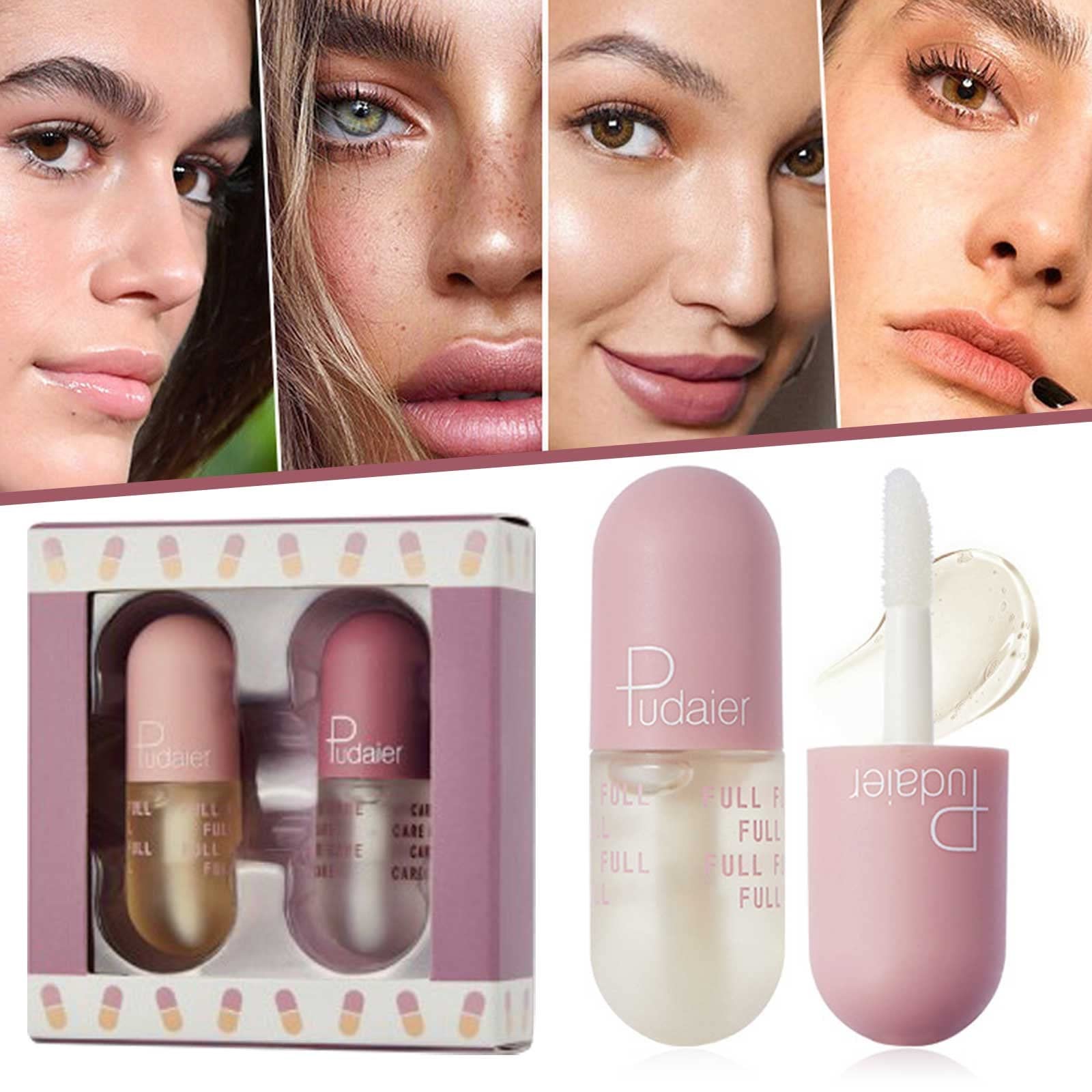 Lip Gloss Sets for Girls Ages 10-12 Lip Plumper Lip Plumper Set By , Natural Lip Plumper And Lip Care Serum, Lip Enhancer For Fuller, Lip Mask, Beautiful Fuller, Cocoa Butter Lip Balm Organic 2
