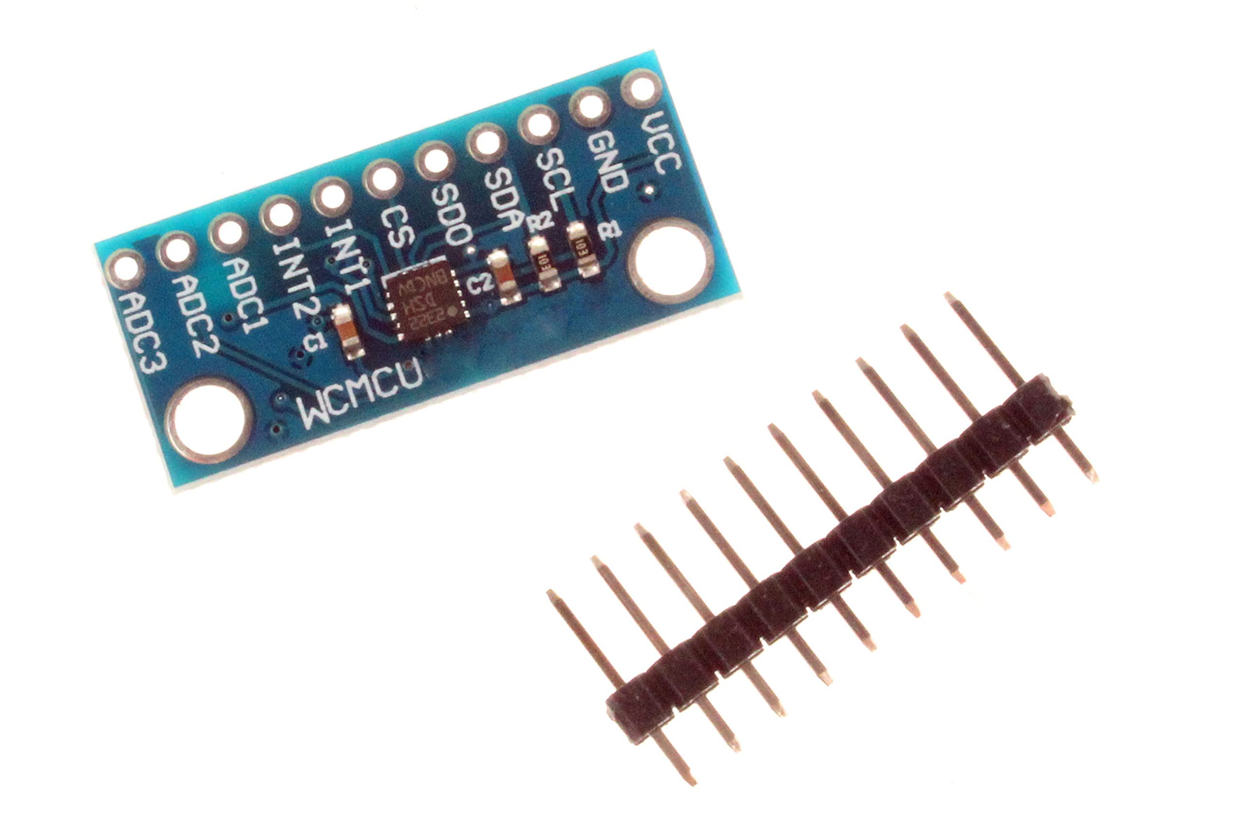 NOYITO LIS3DSH 3-axis Accelerometer Module High-resolution 1.71V to 3.6V ±2g ±4g ±6g ±8g ±16g Dynamically Selectable Full Scale 3.125 Hz to 1.6 kHz 16-bit Data Output I2C SPI Output Interface 6