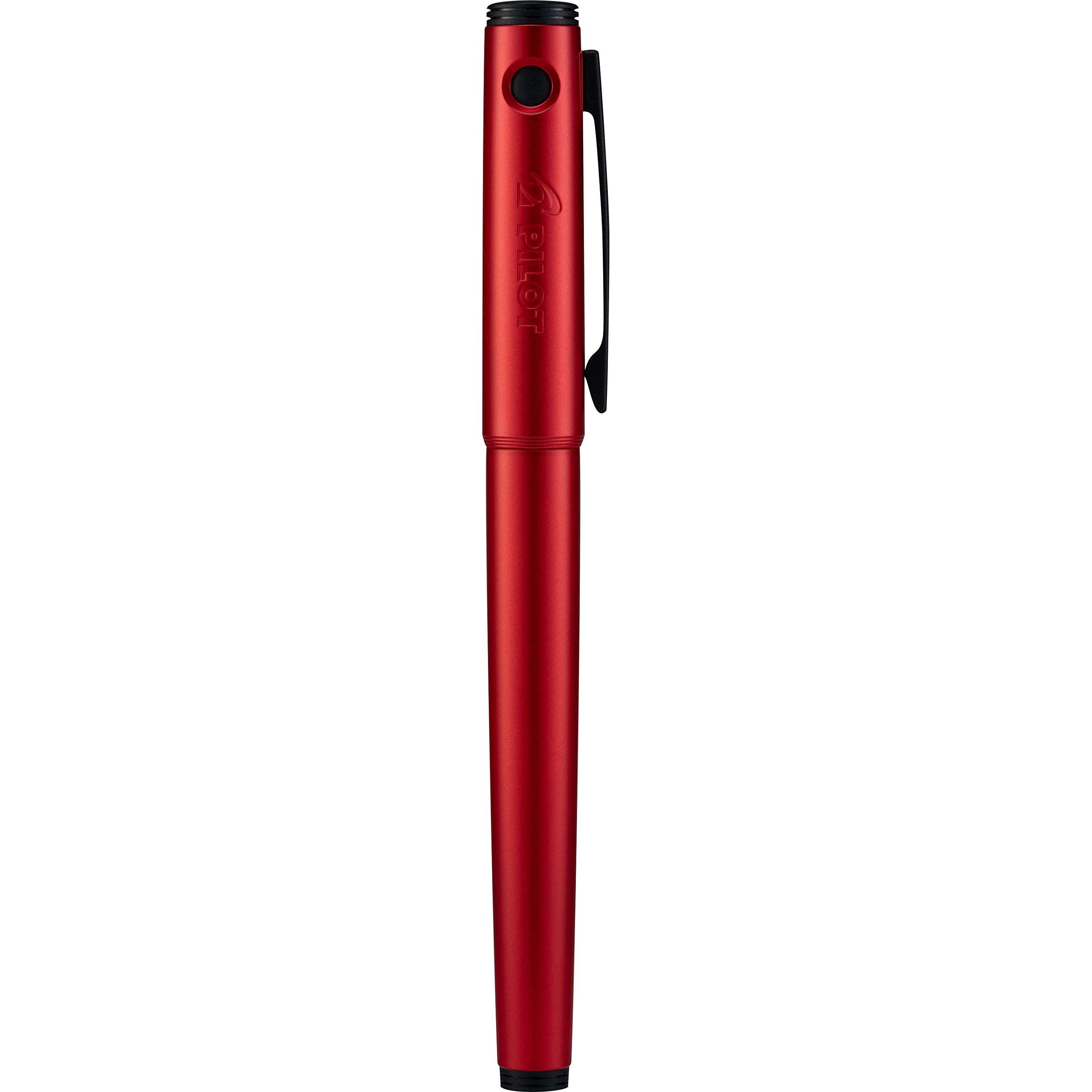 PILOT Explorer Lightweight Fountain Pen in Gift Box, Includes CON-B Converter; Red Barrel, Medium Nib (12295) 3