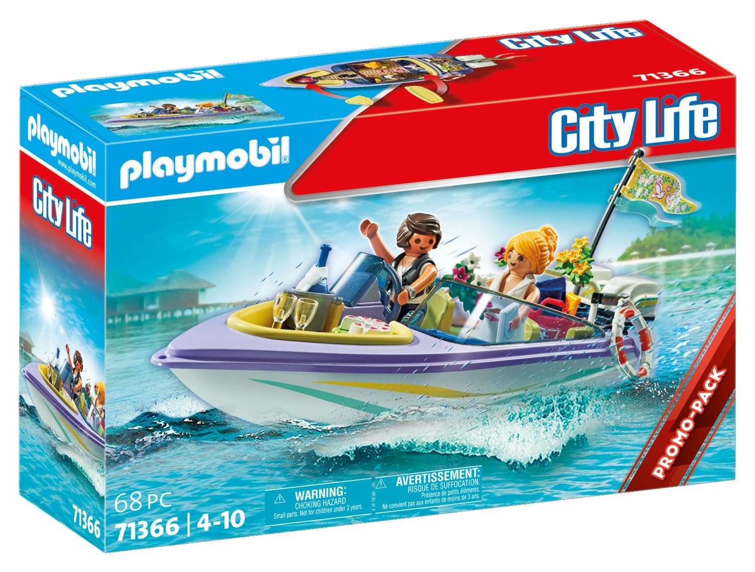 Playmobil Honeymoon Speedboat Trip 3