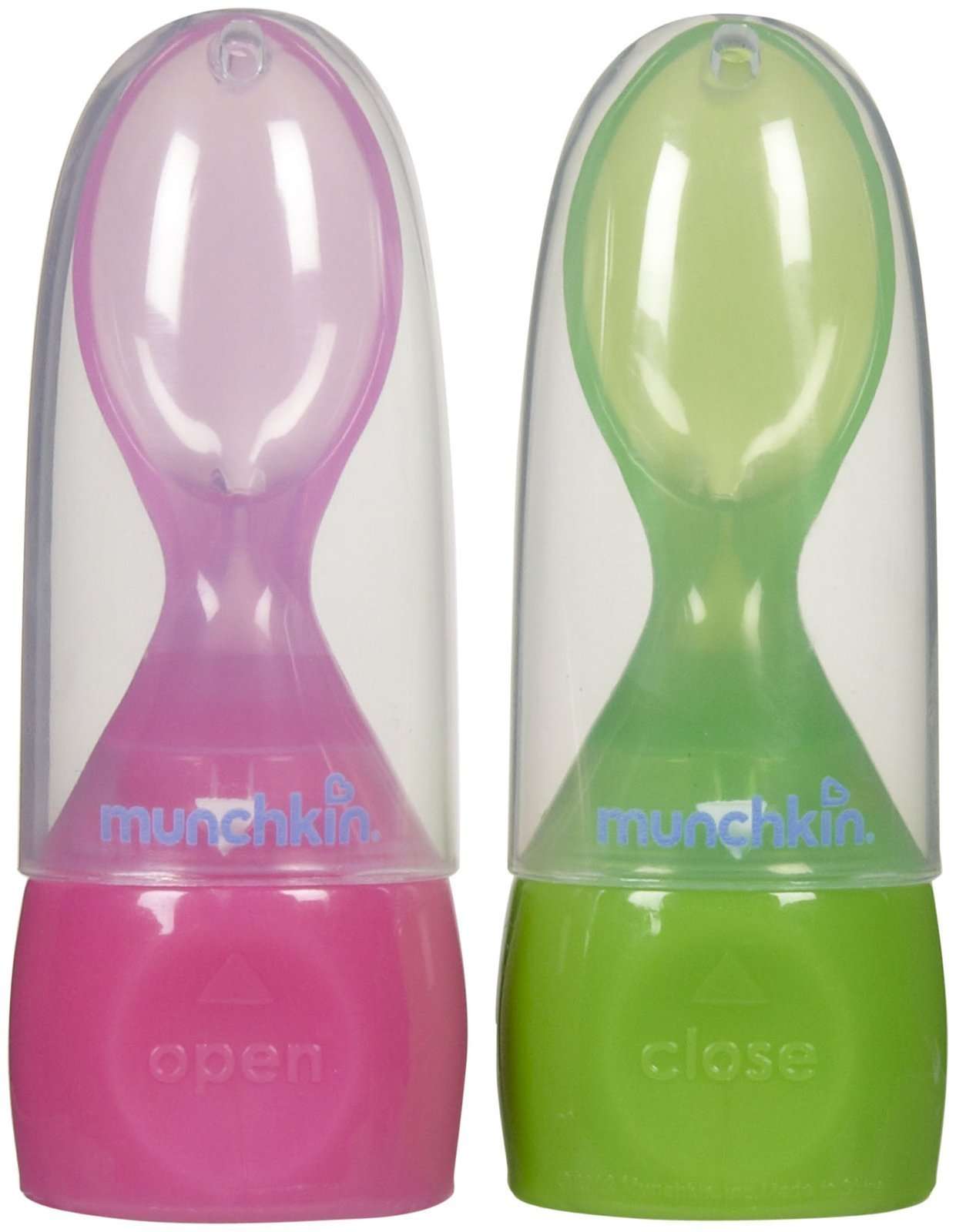 Munchkin Click Lock Food Pouch Spoon Tips - 2 Ea Colors May Vary 3
