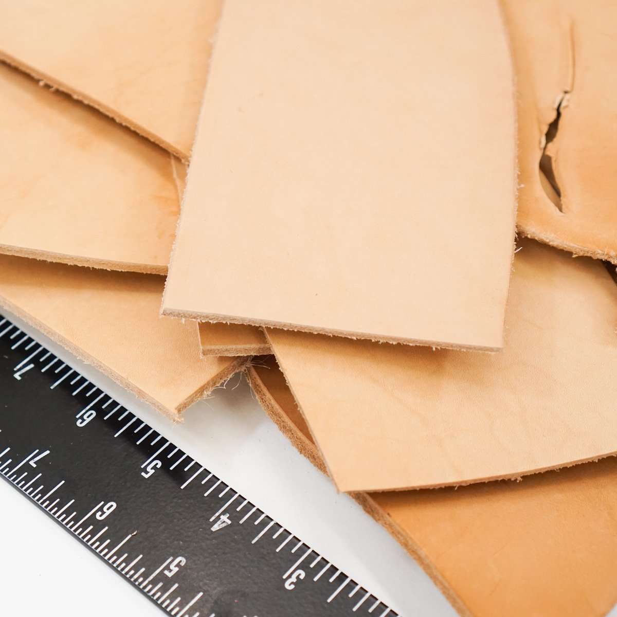 2 LB Leather Scrap Bags (Heavyweight Veg Tan) 4