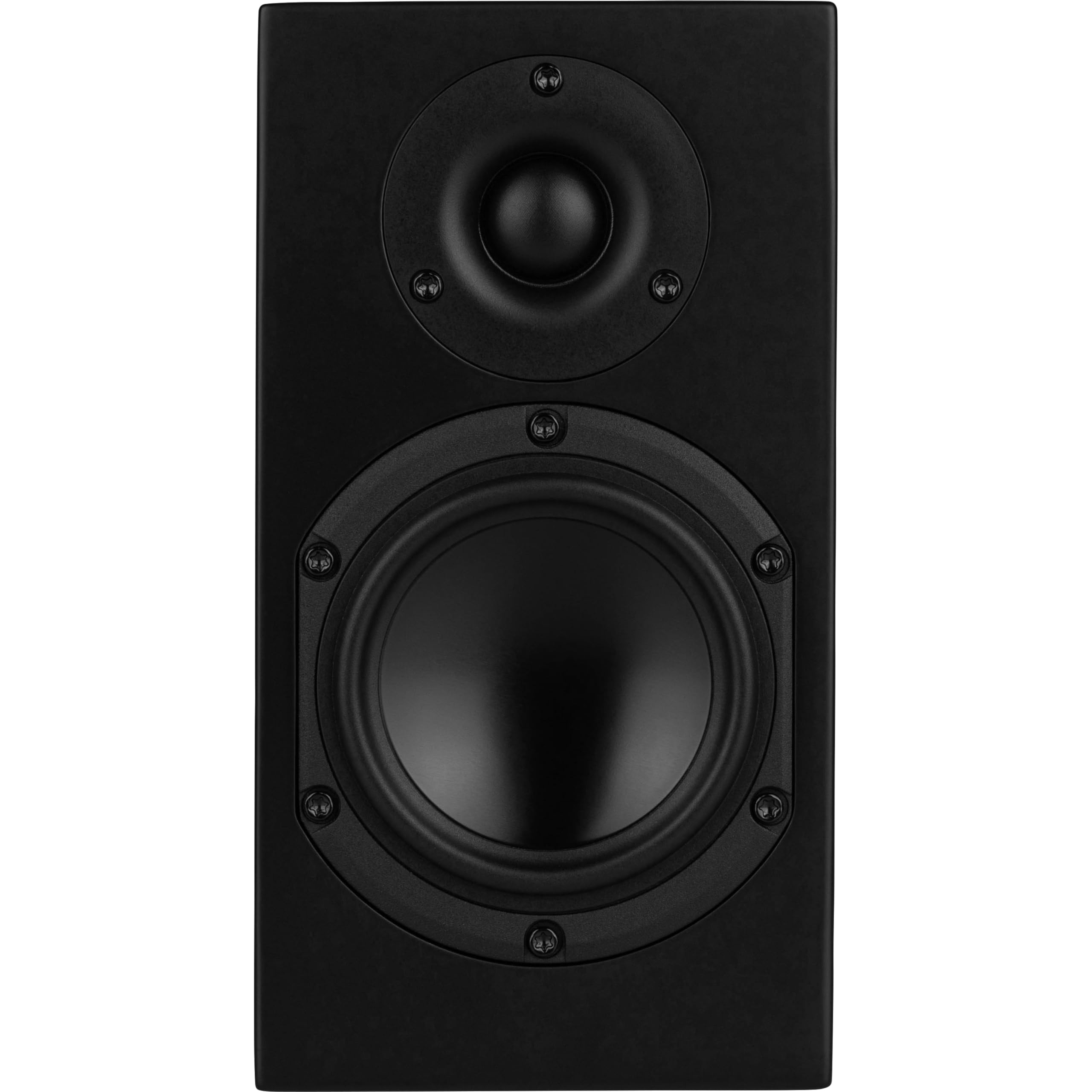 Dayton Audio M4 Powered Desktop Speakers with Bluetooth and USB DAC | Remote Included | 150W Peak Power | Pair (Black, 4in) 5