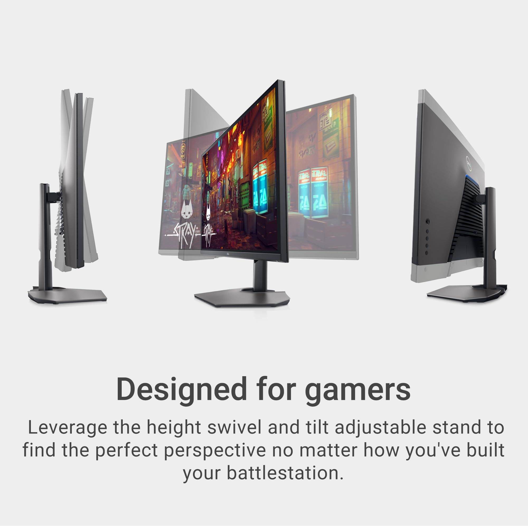 Dell G3223Q Gaming Monitor - 32-Inch 4K Ultra UHD (3840x2160), 144Hz 1Ms Display, AMD FreeSync+NVIDIA G-SYNC Compatible, Height/Swivel/Tilt Adjustability, 3Yr Advanced Exchange - Black 6