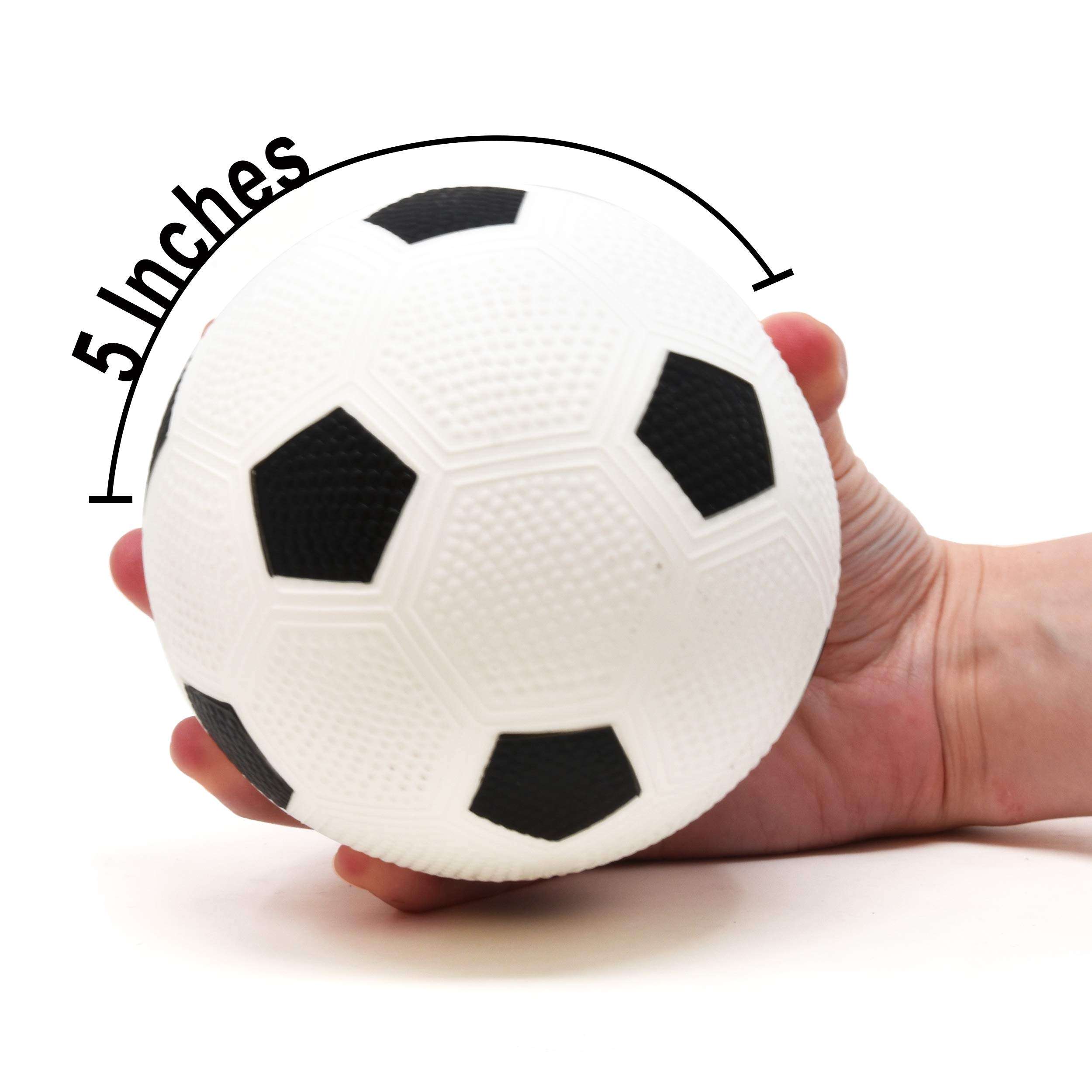 Number 1 in Gadgets Set of 3 Sports Balls for Kids, Mini Sport Pack Includes Football, Soccer & Basketball for Soft Indoor & Outdoor Play Great for Toddlers & Little Hands 5