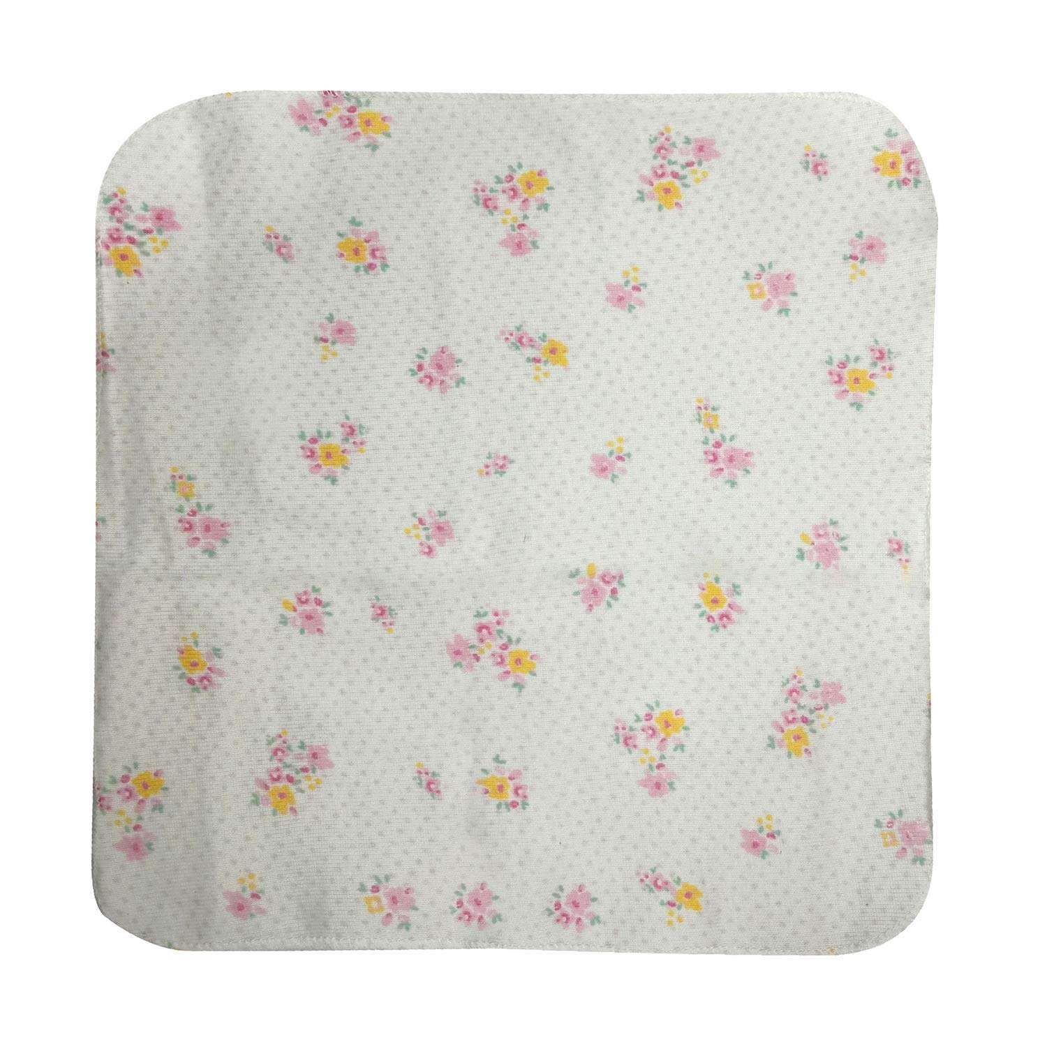 BAAL Baby's Cotton Face Towel Reusable Absorbent Wipes Set of 8 Pcs (Multicolor) 4