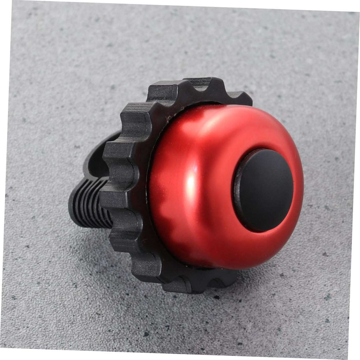 Balacoo Bike Bell Resistance Band Protector Environmental-Friendly Road Bikes Roadbikes Ice Resistant Boots Bicycle Bicycle Bell Aluminium Alloy Road Cycling to Rotate Red Trumpet The Bell, Medium 5