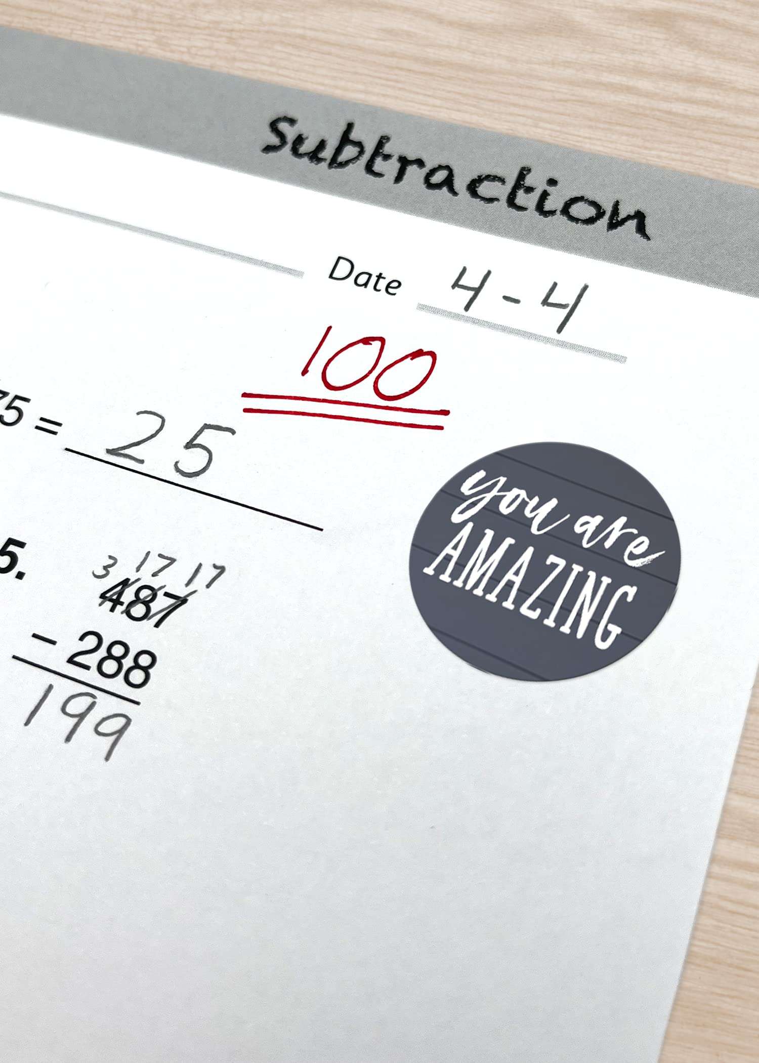 Teacher Created Resources Modern Farmhouse Words to Inspire Planner Stickers, Pack of 120 3