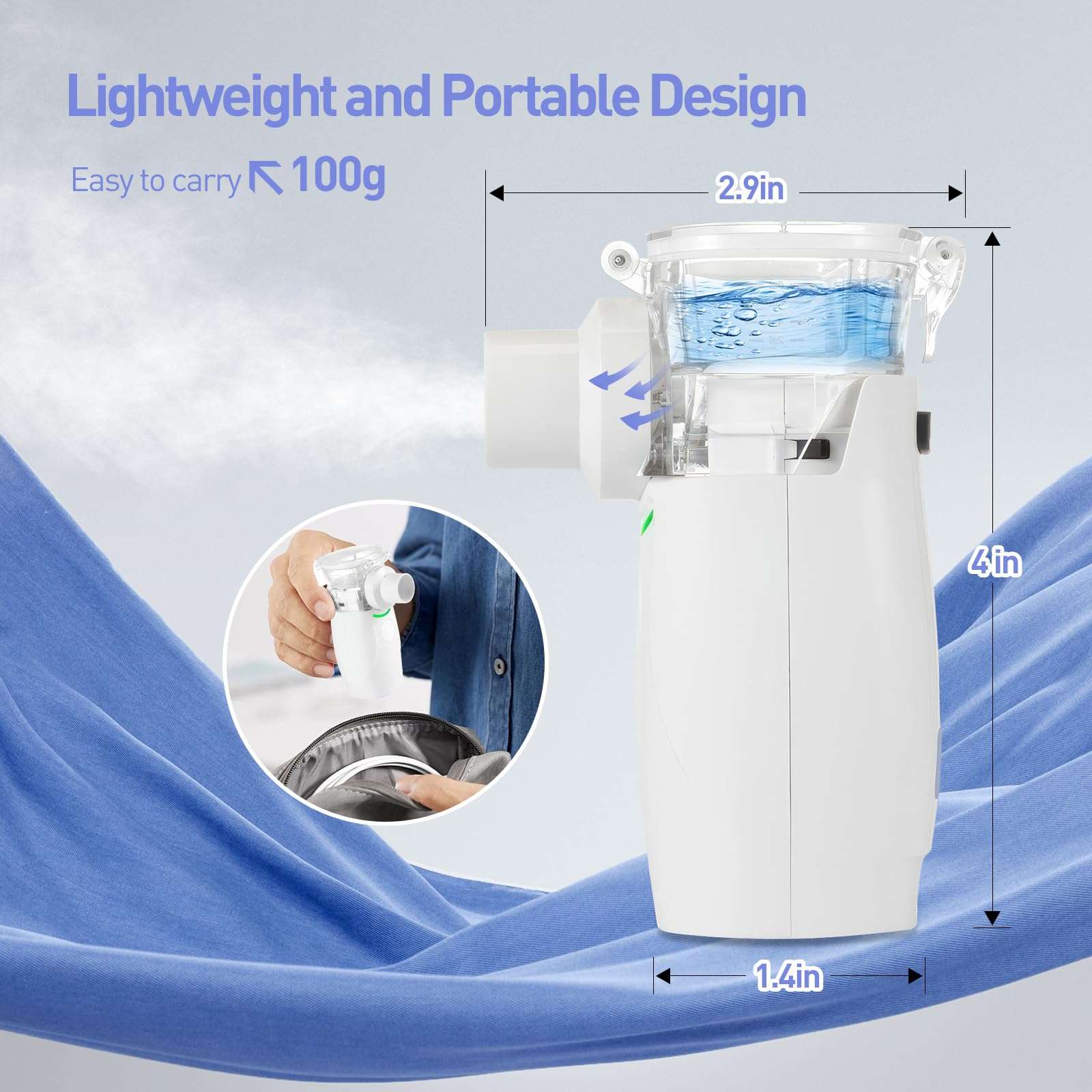 Disposable Hand HELD Nebulizer 5