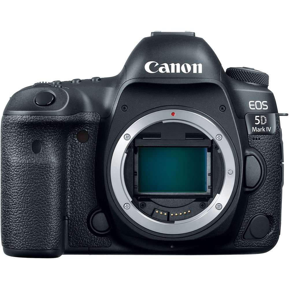 Canon 5D Mark IV DSLR Camera with Canon EF 24-105mm f/4L is II Lens, Auxiliary Panoramic and Telephoto Lenses, 32GB Memory + Bundle 2