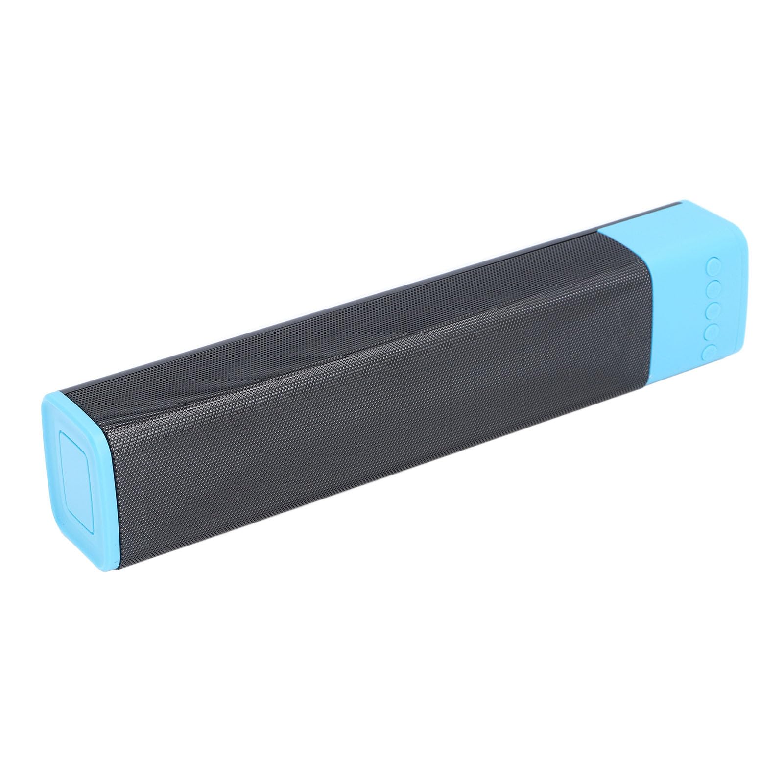 ZJchao Cordless RGB Soundbar, Cordless Speaker Dual 5W Soundbar RGB Light for Home Gathering (Blue) 4