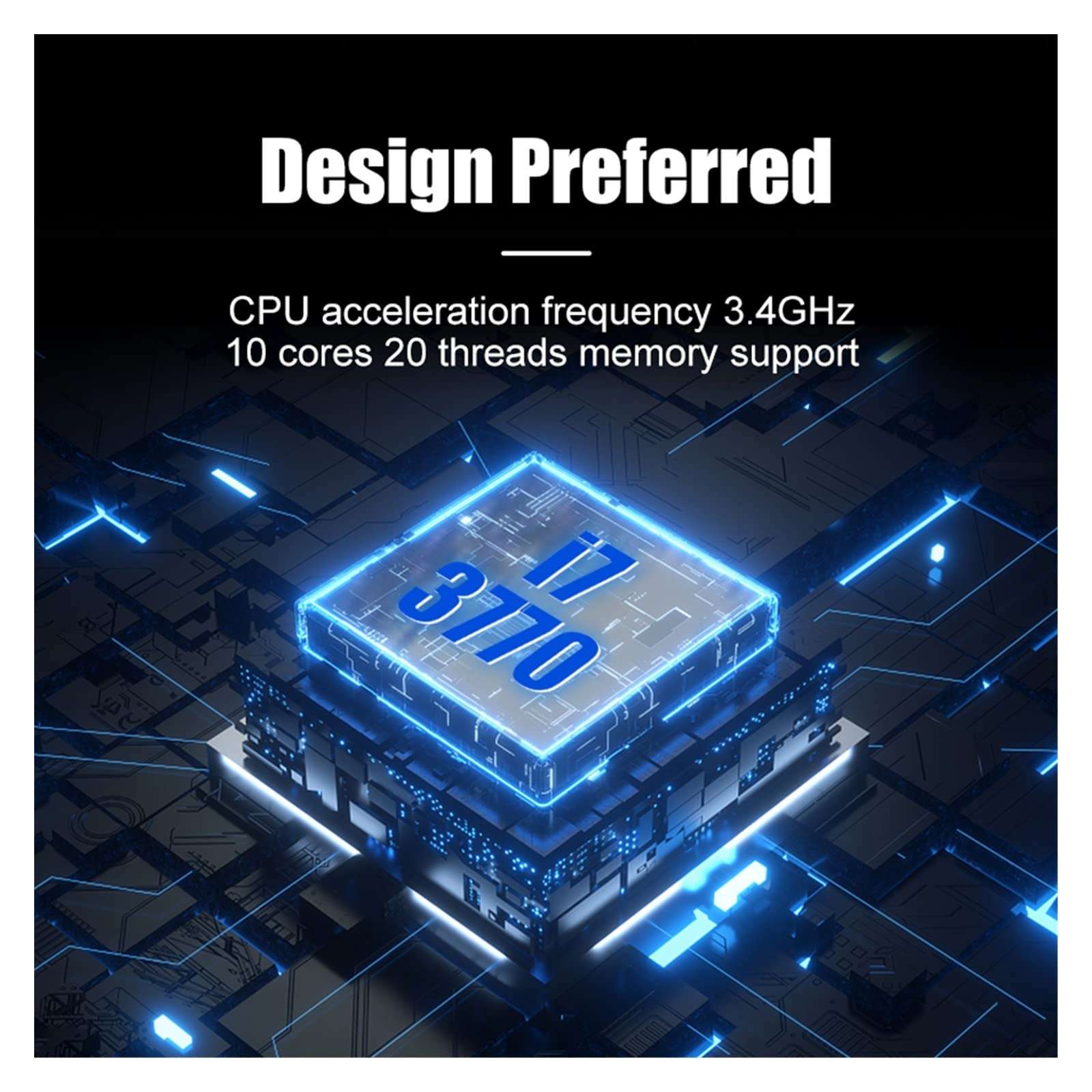 ONWEBAYK Xeon c I7 3770 3.4GHz 8M 5.0GT/S LGA 1155 SR0PK CPU Desktop I7-3770 Processor Support B75 Motherboard 4