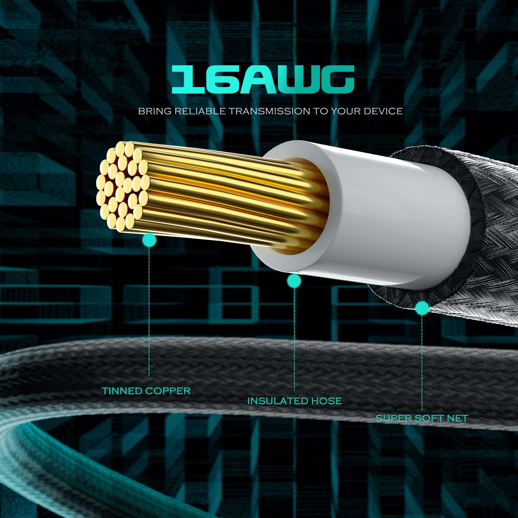 Asiahorse Power Supply Sleeved Cable for Power Supply Extension Cable Wire Kit 1x24-PIN/ 2x8-PORT (4+4) M/B,3x8-PORT (6+2) PCI-E 30cm Length with Combs(Dual EPS Black-Mix) 4