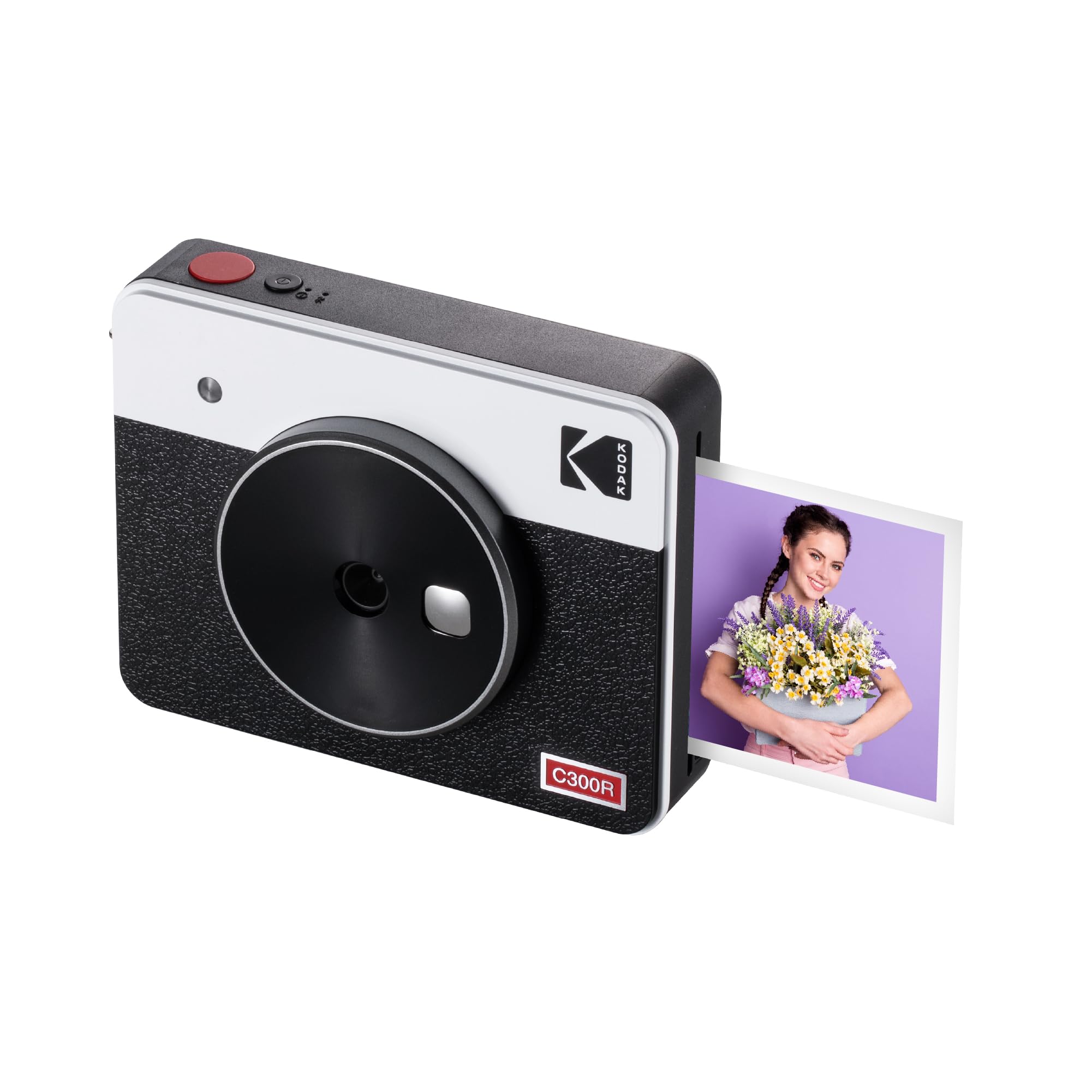 KODAK Mini Shot 3 Retro 4PASS 2-in-1 Instant Digital Camera and Photo Printer (3x3 inches)