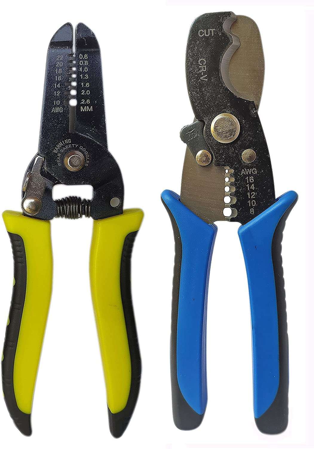 H9 Electric Cable Wire Cutter Stripper Piers Multi Purpose Cutting Wire Insulation Stripper Cutting Pliers for Electrical Use (Pack of 2) 3