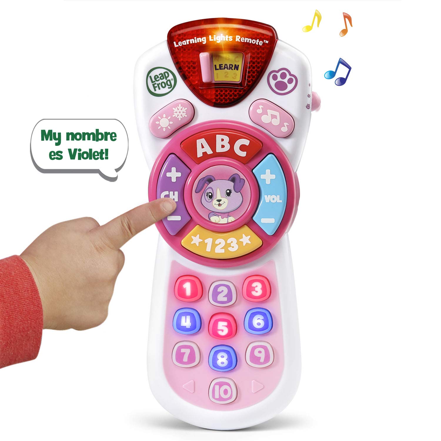 LeapFrog Violet's Learning Lights Remote Deluxe, Pink 2