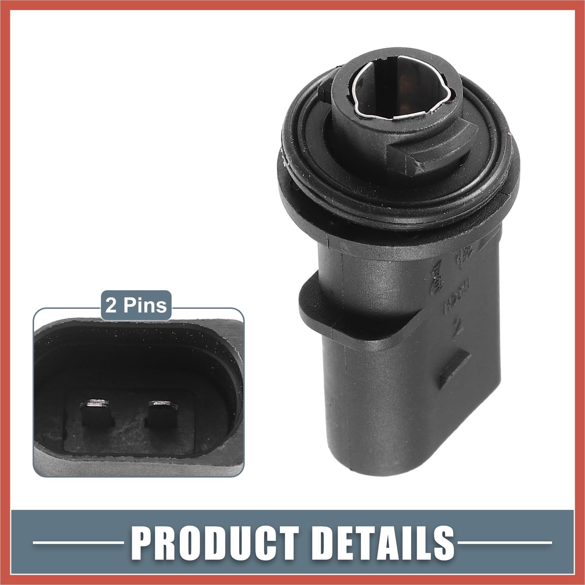 ACROPIX Front Indicator Turn Signal Light Lamp Bulb Holder 8N0953053 8N0-953-053 for VW Golf 2015-2016 Plastic Black Car Parts 5