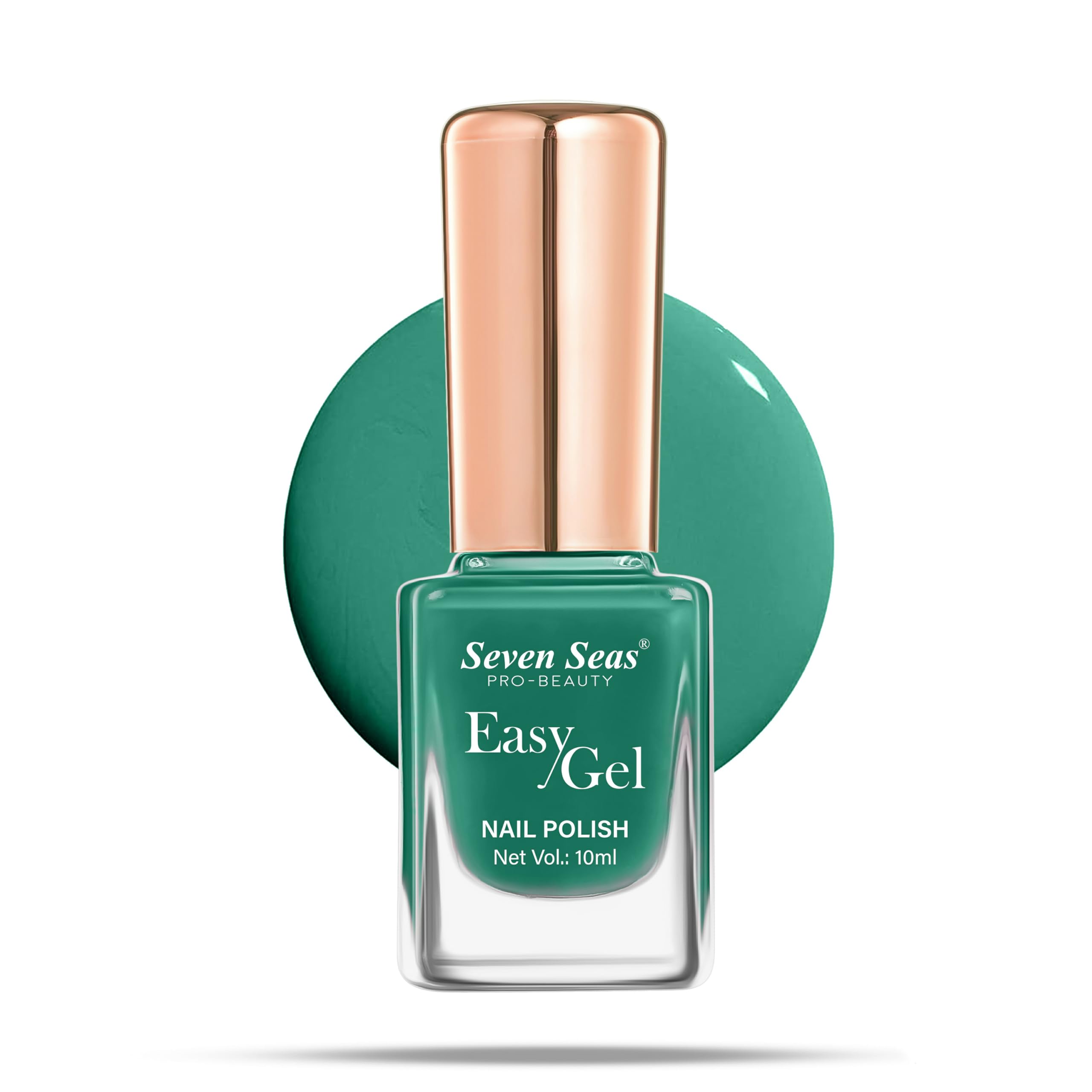 Seven Seas Easy Gel Nail Polish, Intense Glossy Finish, Hydrating Formula, Rich Pigmented, Quick Dry (205, 10ml) 1