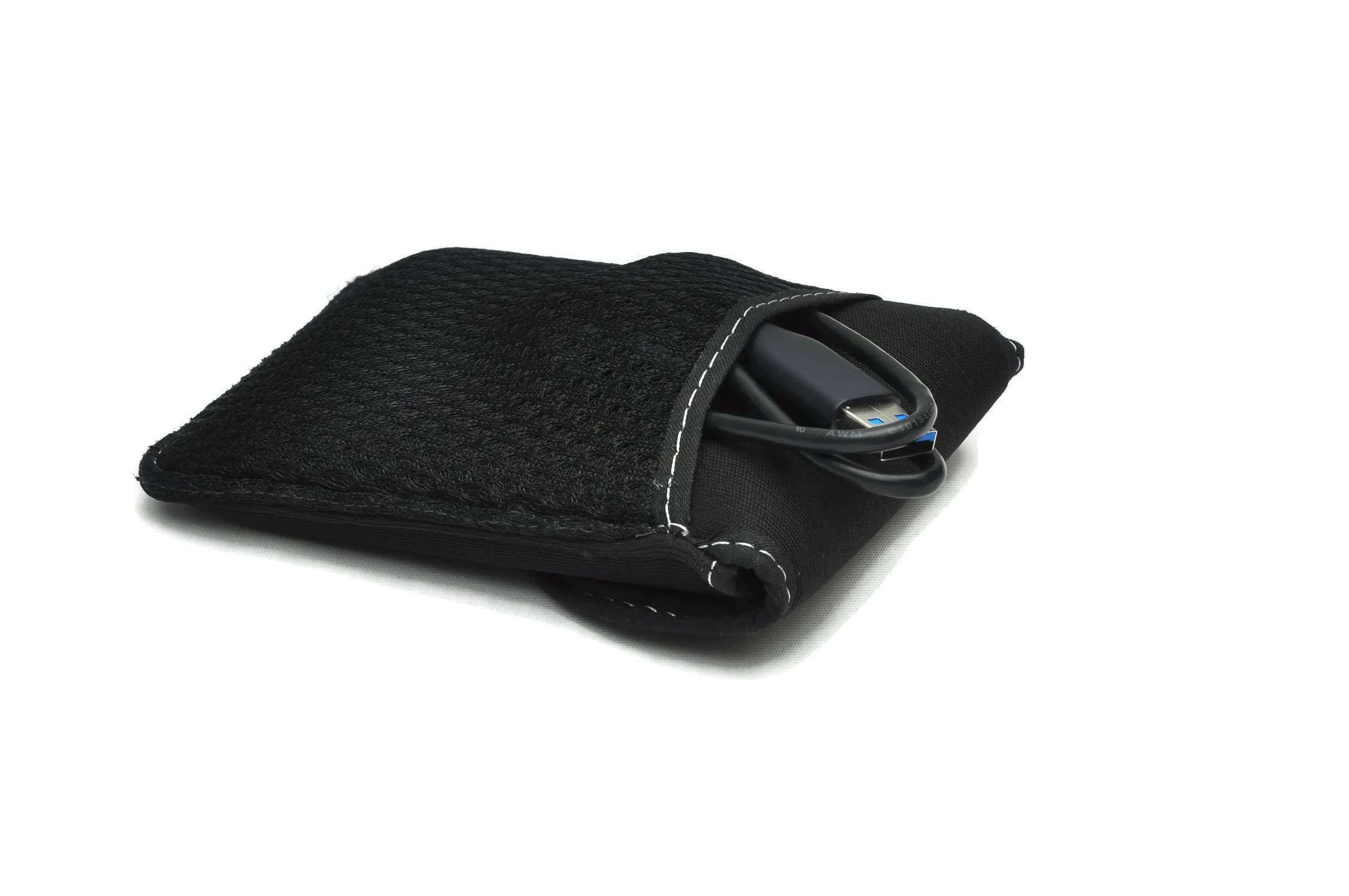 Saco Power Bank Pouch Compatible for Xiaomi MI 20800 mAh Power Bank - Black 5