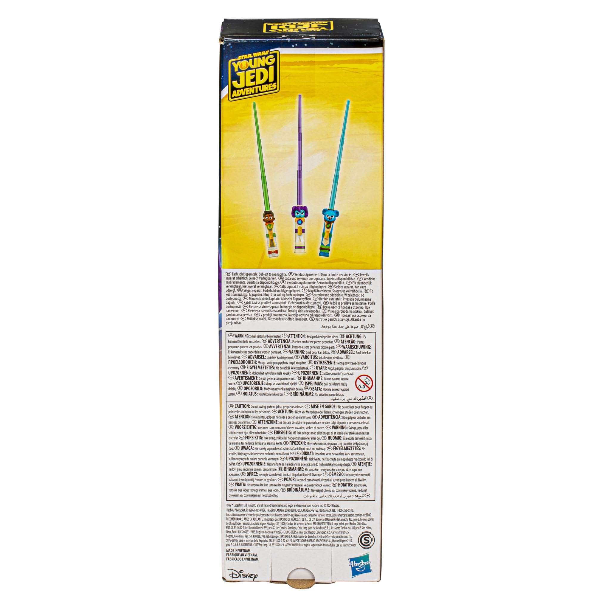 STAR WARS Young Jedi Adventures LYS Solay Purple Electronic Lightsaber, Toys, Preschool Toys for 3 Year Old Boys & Girls (Amazon Exclusive) 6