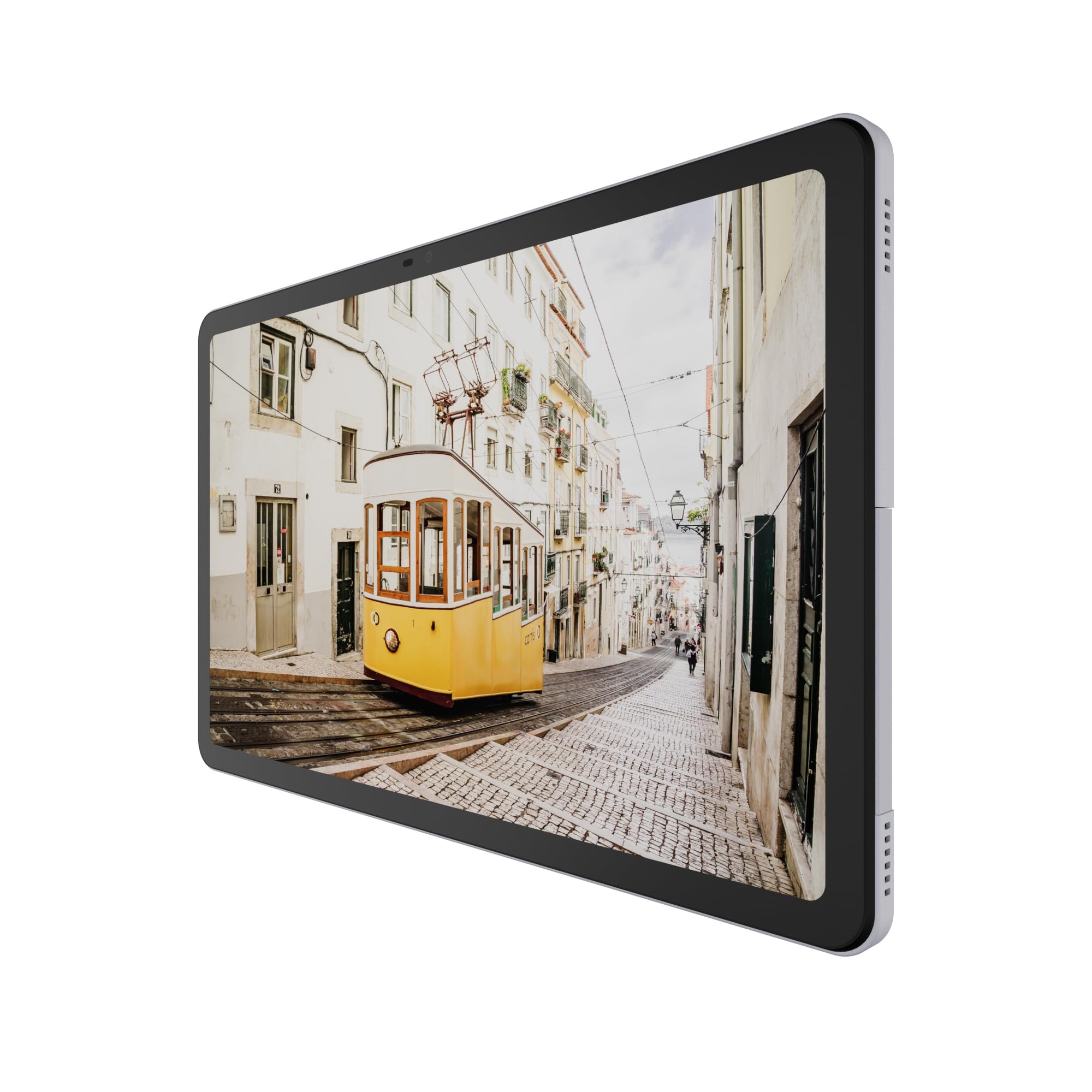 DOMO Slate SLP16 10.5- inch 2000 x 1200 LCD 4G Calling Tablet PC, Volte, Dual SIM Slots, 8GB RAM, 128GB Storage, 1TB Expandable, Octa Core CPU, GPS, Bluetooth, 4 Speakers (Grey) 4