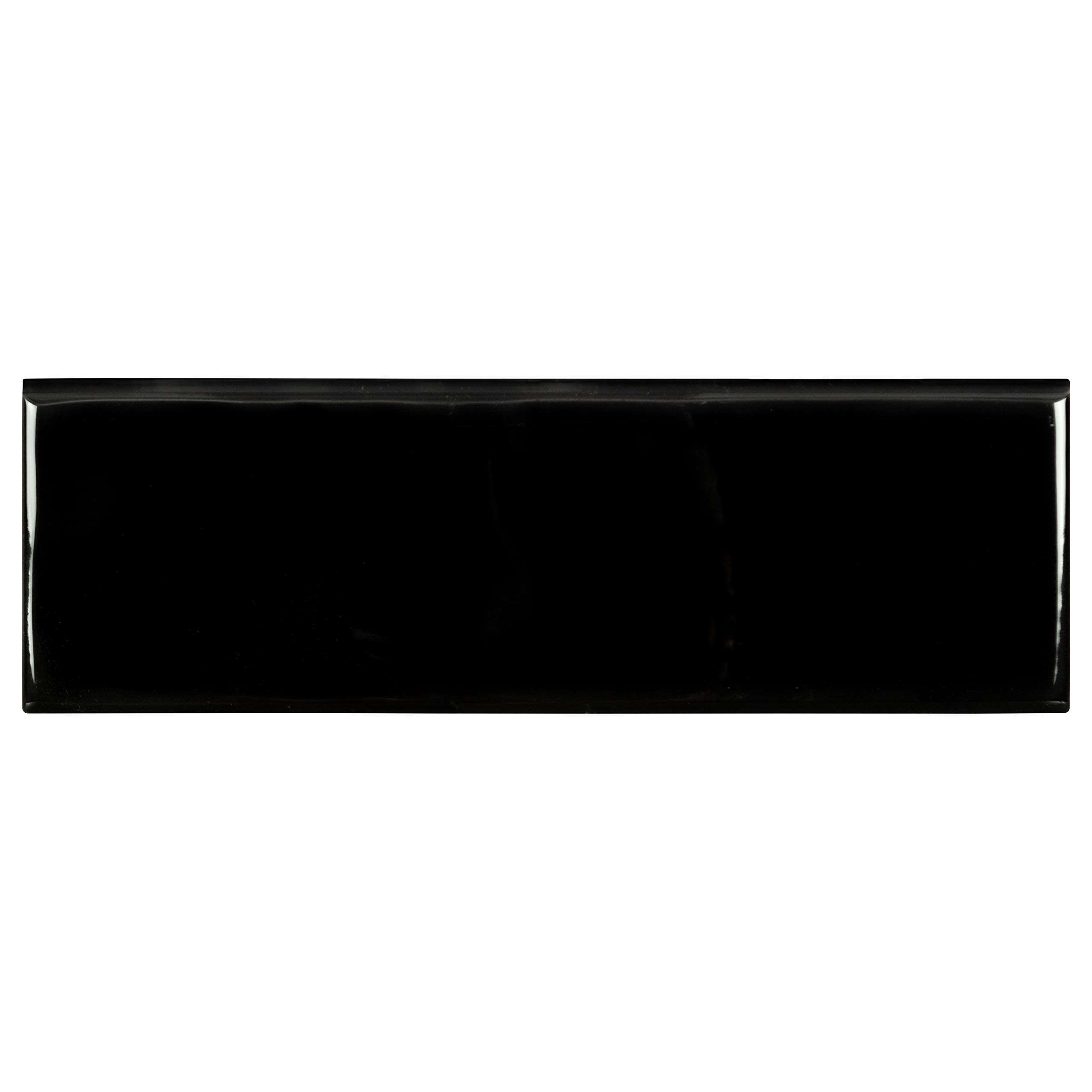MSI Urbano Ink 4 in. x 12 in. Glossy Bullnose Ceramic Subway Wall Tile, for Bathroom, Kitchen Backsplash, Shower, and Accent Wall 3