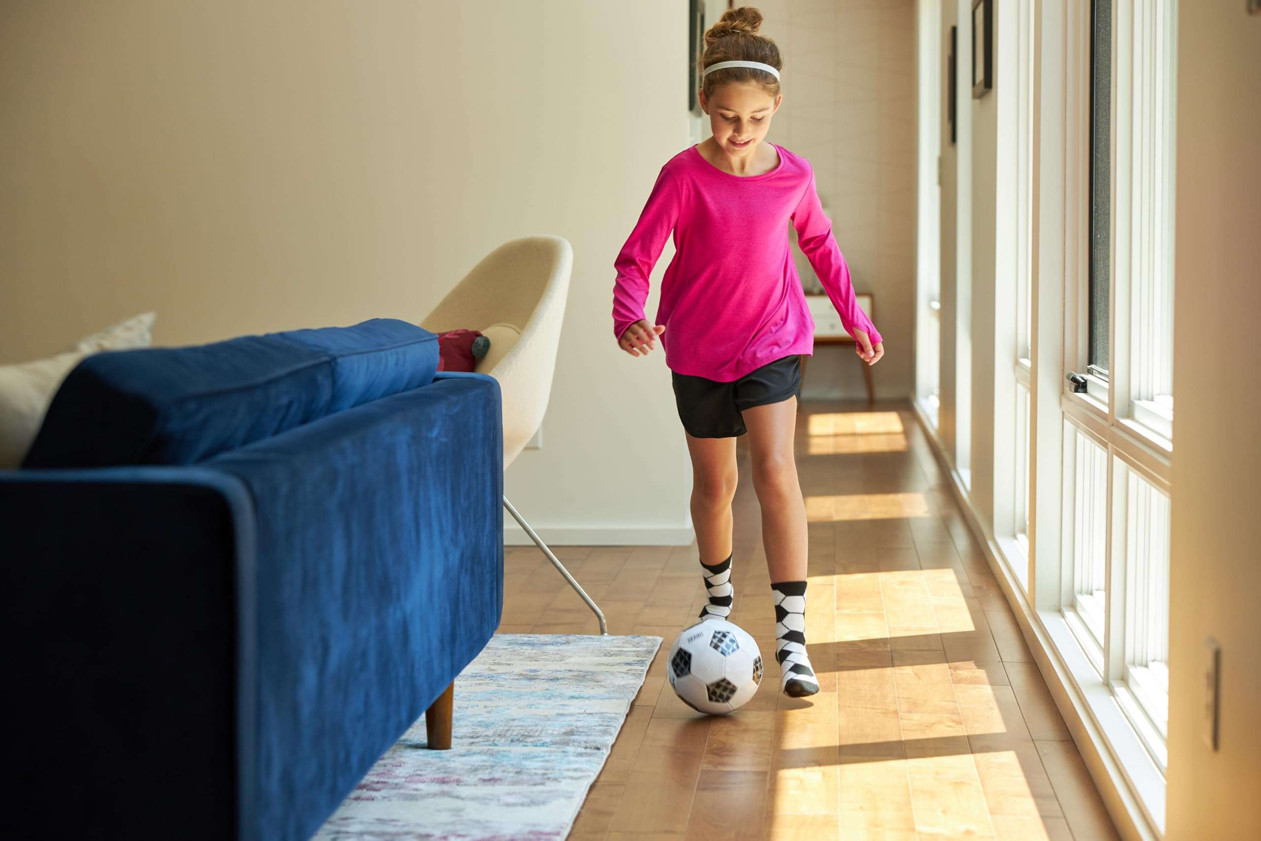 K. Bell Unisex Child Fun Conversation Starter Crew - 1 Pairs Cool Novelty Gifts Casual Sock, Burger And Fries (Black), Medium US 4