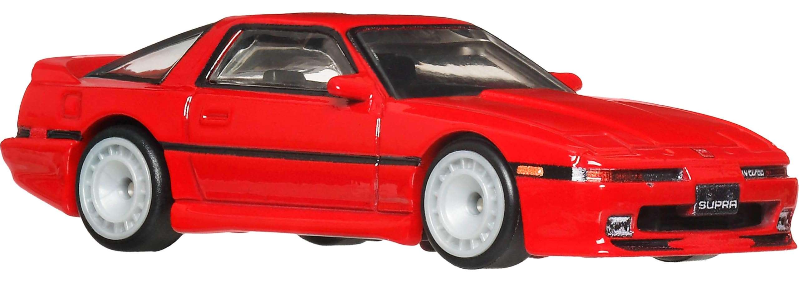 Hot Wheels Premium Car Culture Collectible Toy Car, 1:64 Scale Die-Cast Toyota Supra A70, Ronin Run 2 Vehicle with Real Riders Tires 4
