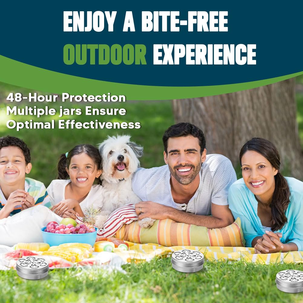 NCOPDFF Mosquito Repellent Outdoor Patio, Mosquitoes Deterrent for Yard,Mosquito Repellent Indoor, Outdoor Mosquito Control, Keep Mosquito Away,Plant Based Ingredients,Great for Room/Travel/Camping-2P 5