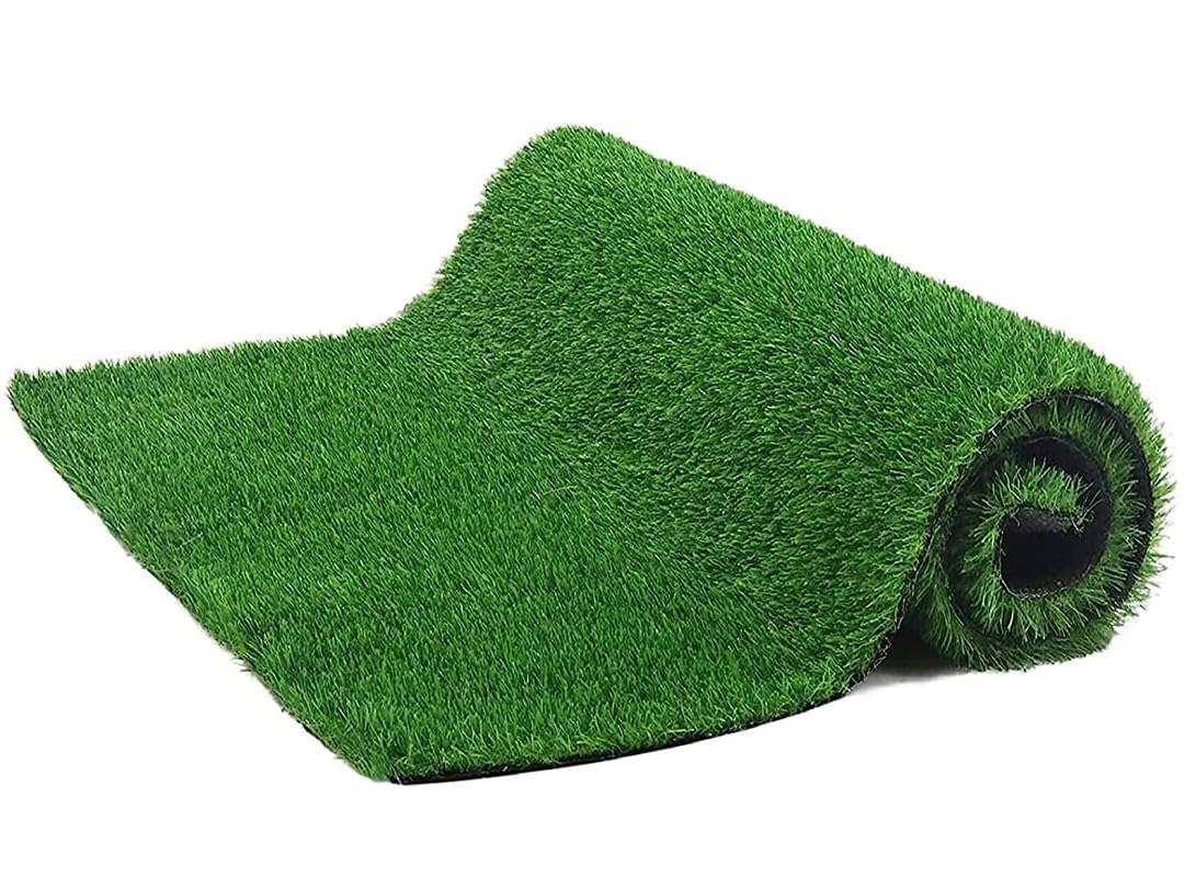 VALDIVIAN 35 MM Multipurpose Anti Skid Artificial Green Grass Mat/Floor Mat/Carpet/Rug for Garden/Door/Outdoor/Balcony/Roof/Terrace||2x3 Feet 4