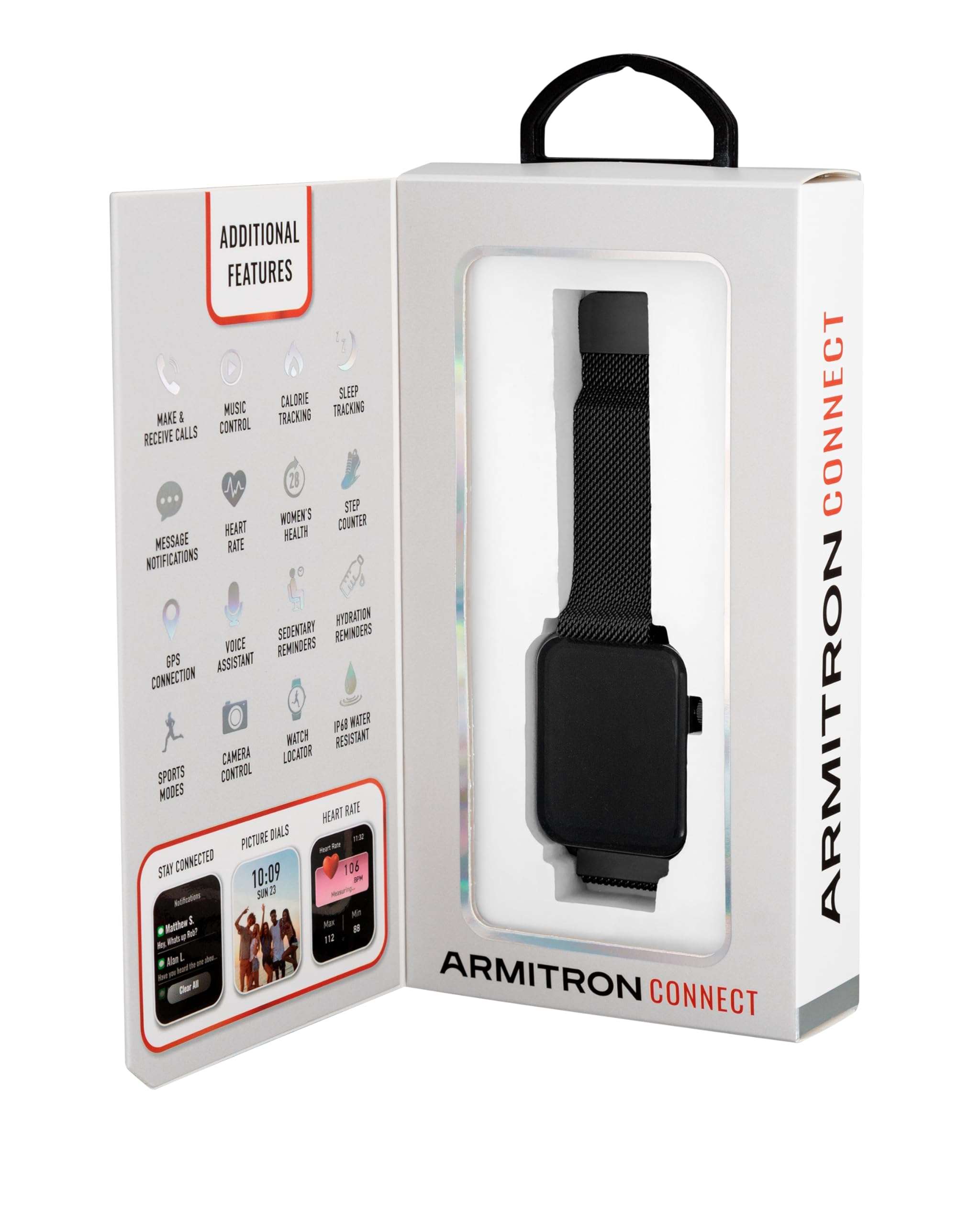 Armitron Connect Matrix Smartwatch, Health and Fitness Tracker, Sport Modes, Water Resistant and More 4
