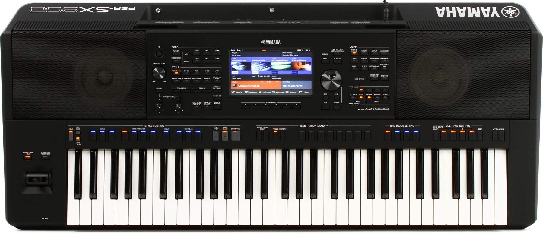 YAMAHA PSR-SX900 Mid-Level Arranger Keyboard | Digital workstation 1