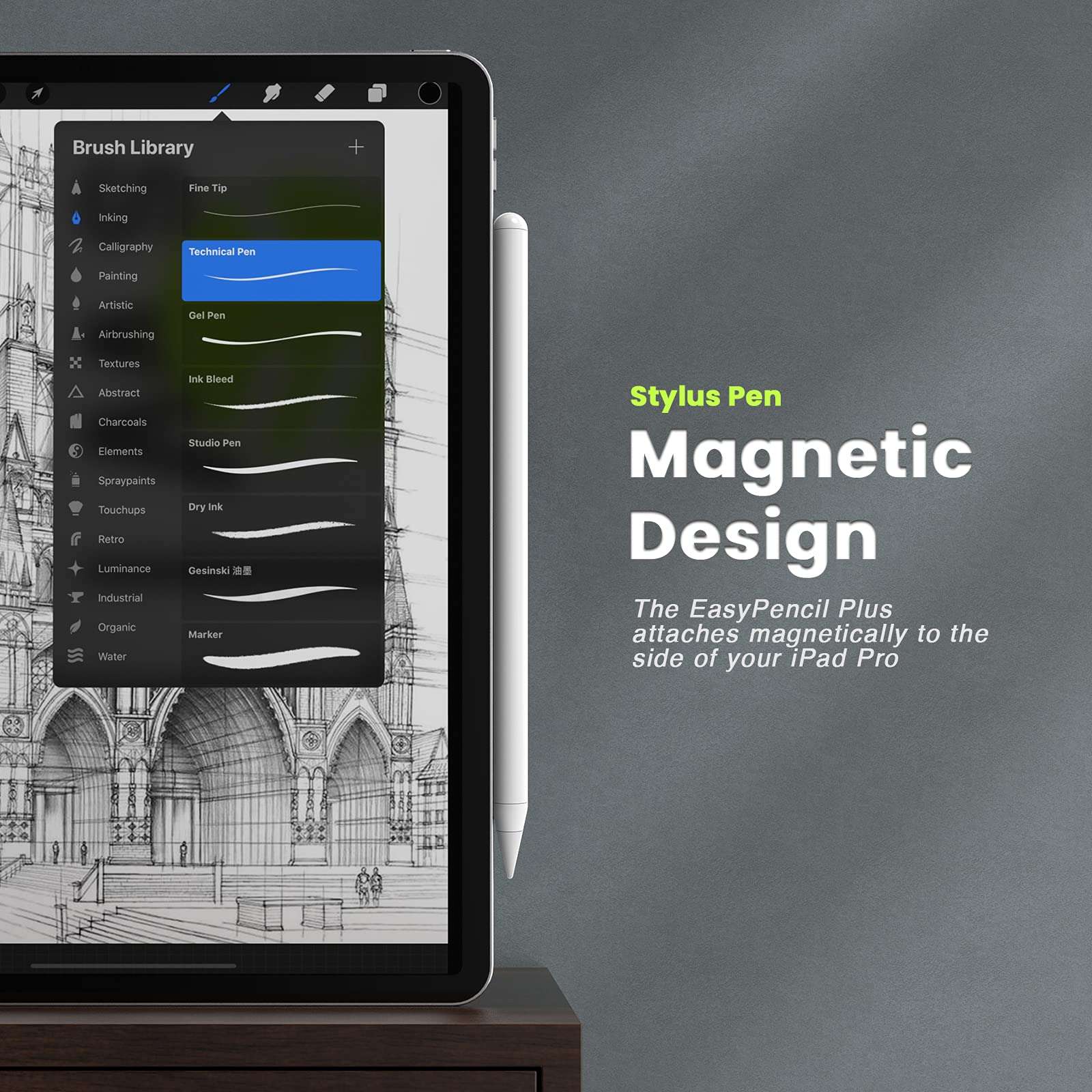 SwitchEasy Stylus Pen for iPad - iPad Pencil with Palm Rejection, Compatible with (2018-2022) iPad Pro 11/12.9", 10.9" iPad Air, iPad, iPad Mini for Writing & Drawing 6