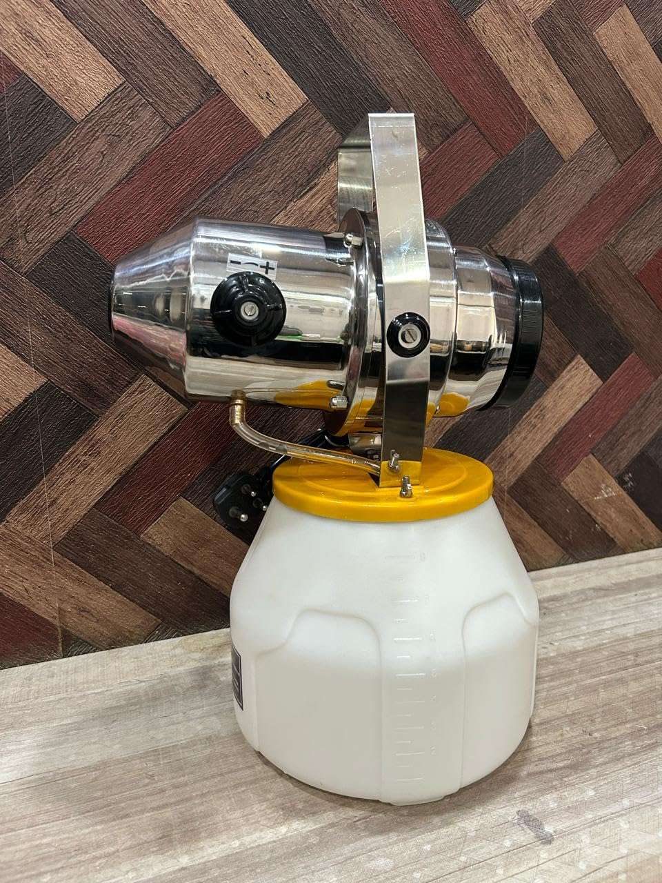 Ethel ULV Fogger Machine with Timer for Fumigation & Sanitization 220V, 500Hz (8 Litre Approx) with Nylon Tank (Rust Free) 1