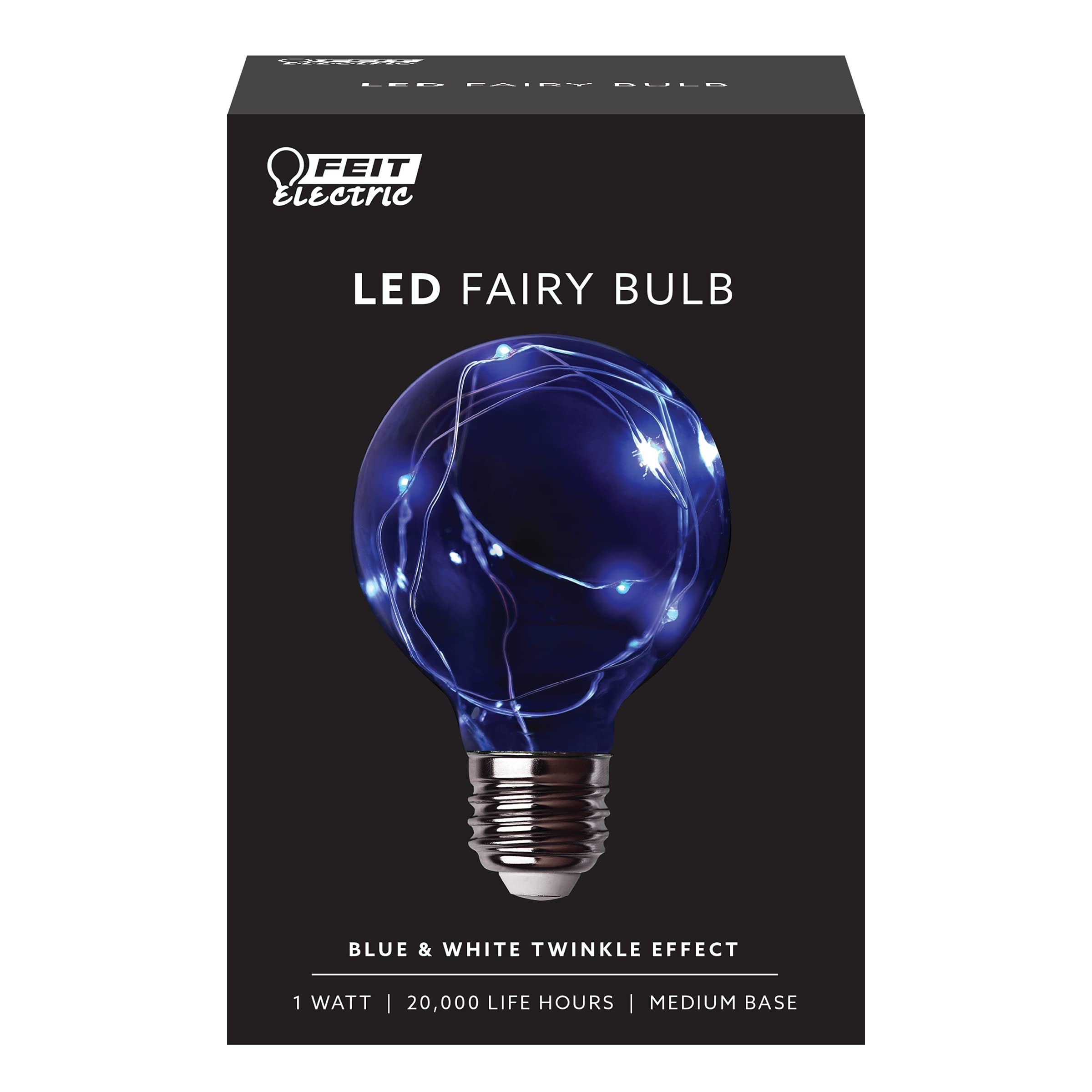 Feit Electric Fairy Blue and White LED Bulb 2