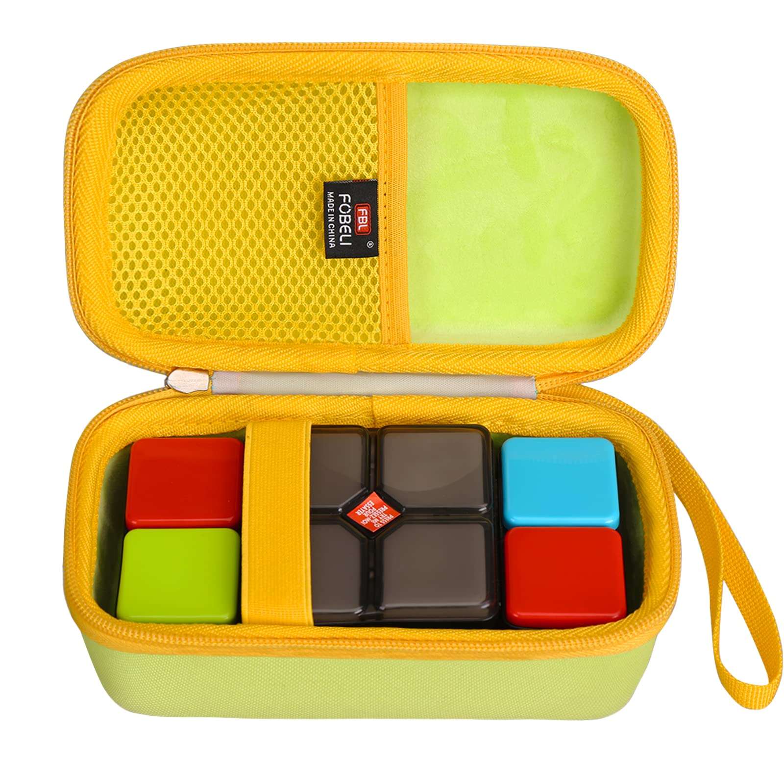 FBLFOBELI Hard EVA Carrying Case Compatible with Flipslide Game, Electronic Handheld Game | Flip, Slide, and Match The Colors to Beat The Clock Games Toys Bag (Case Only) 1