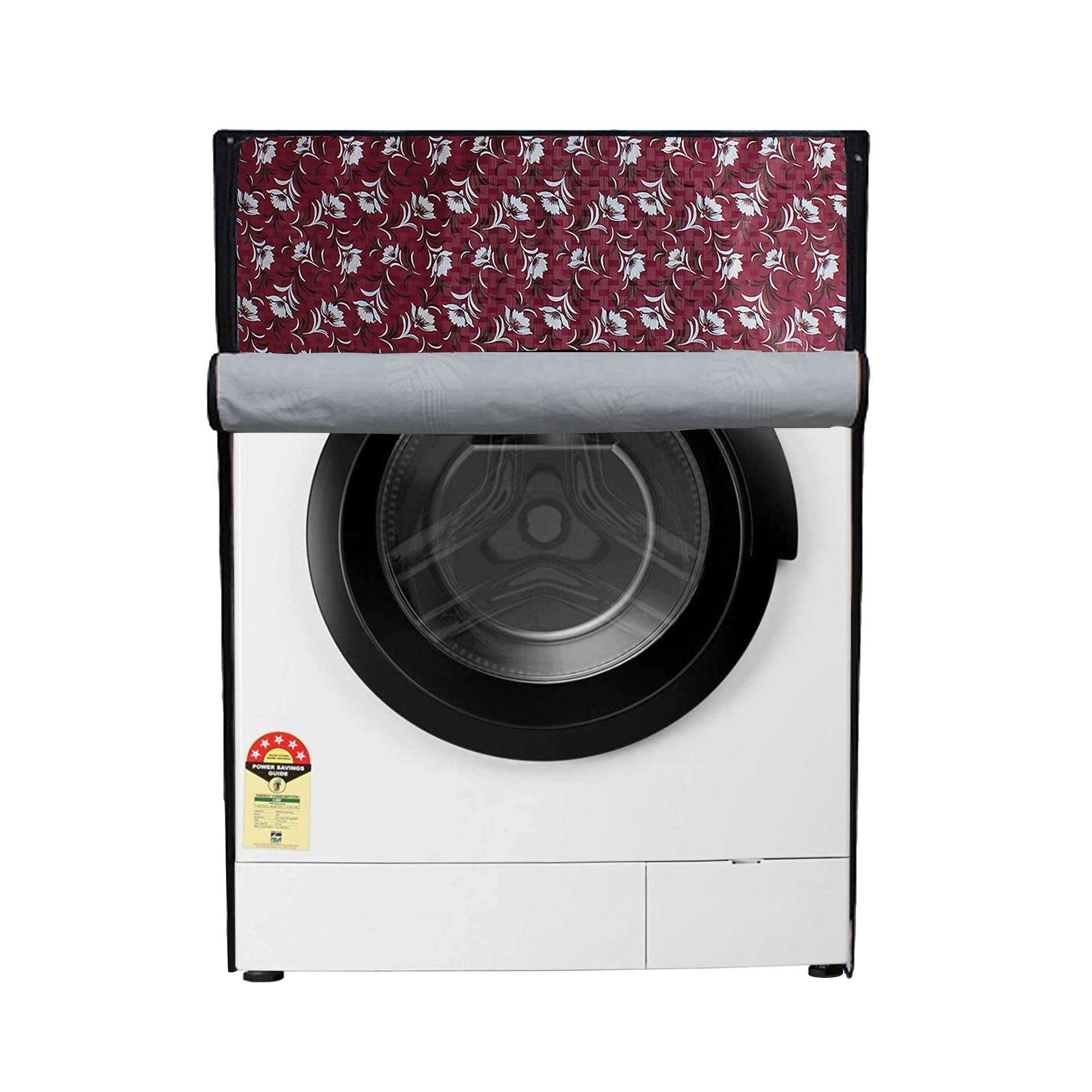 Star Weaves Washing Machine Cover Compatible for Front Load LG FHT1006SNW 6 kg Waterproof, KUM48 5