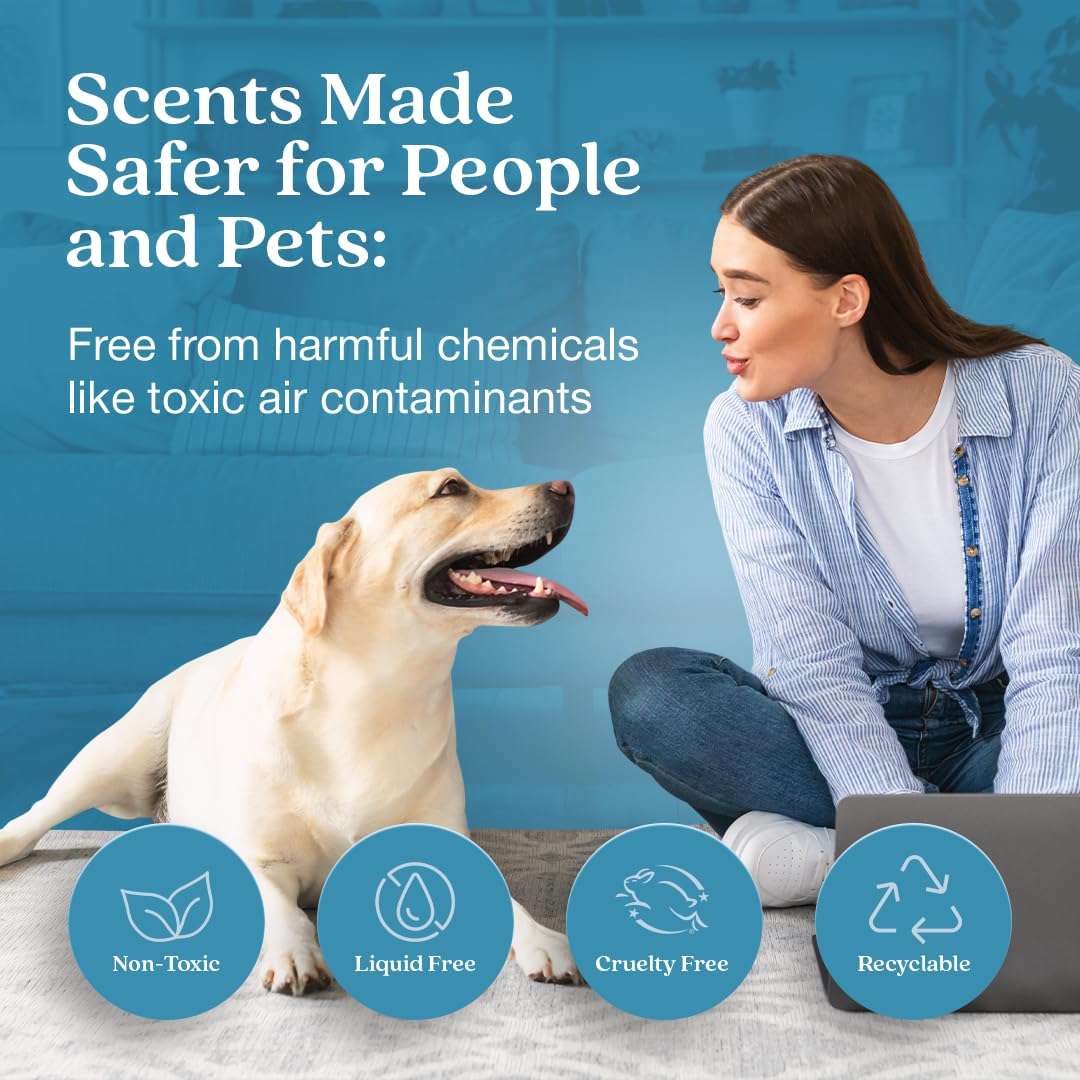 Enviroscent Non-Toxic Air Freshener Refills (Spring Water & Lotus) Plug-in Air Freshener for Home | Essential Oil Plug In Refills | Home Fragrance Last Over 90 Days |2 Liquid Less Scent Pod Refills 3