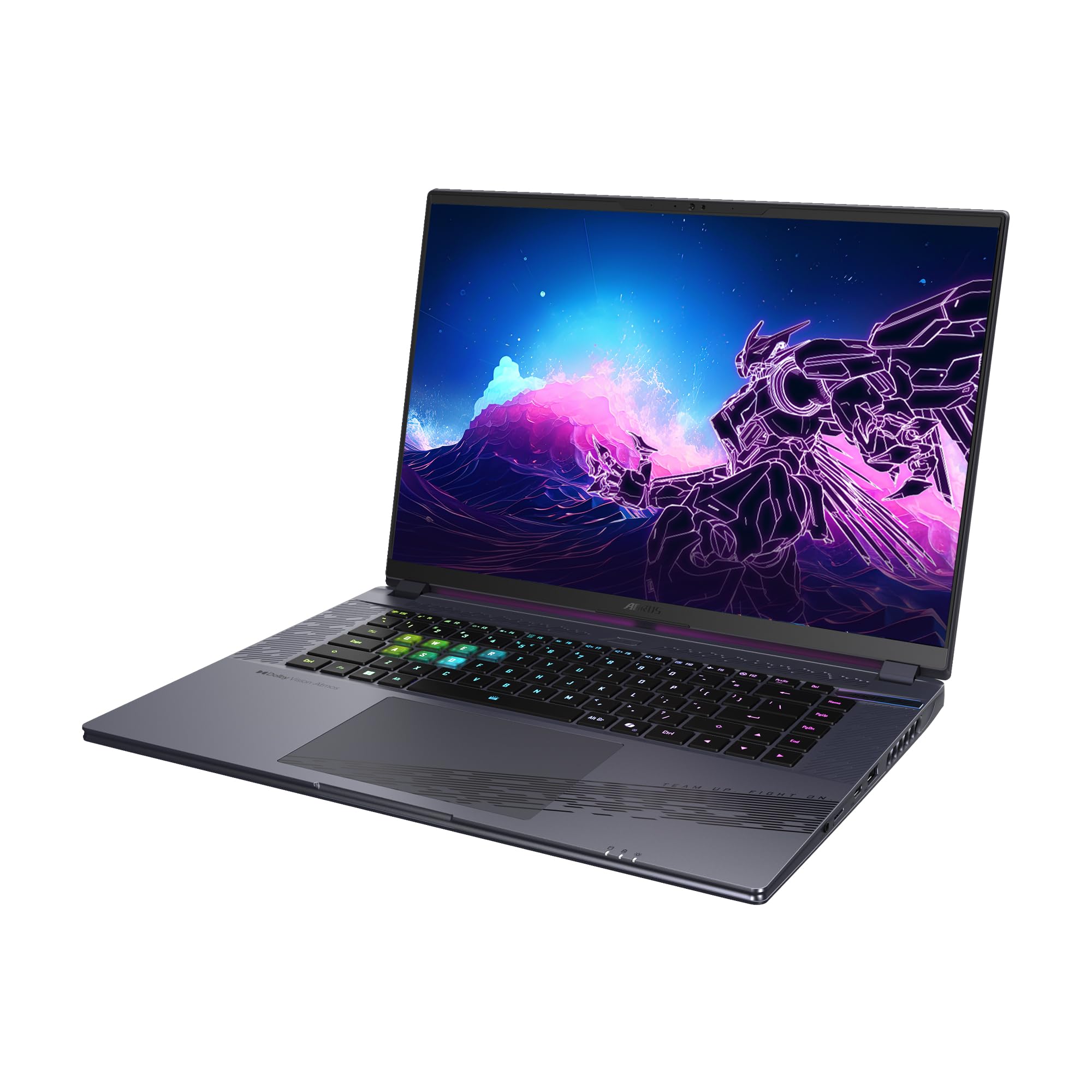 GIGABYTE - AORUS 16X (2024) Gaming Laptop - 165Hz 2560x1600 WQXGA - NVIDIA GeForce RTX 4070 - Intel i7-14650HX - 1TB SSD with 32GB DDR5 RAM - Windows 11 Home AD (AORUS 16X ASG-53USC64SH) 3