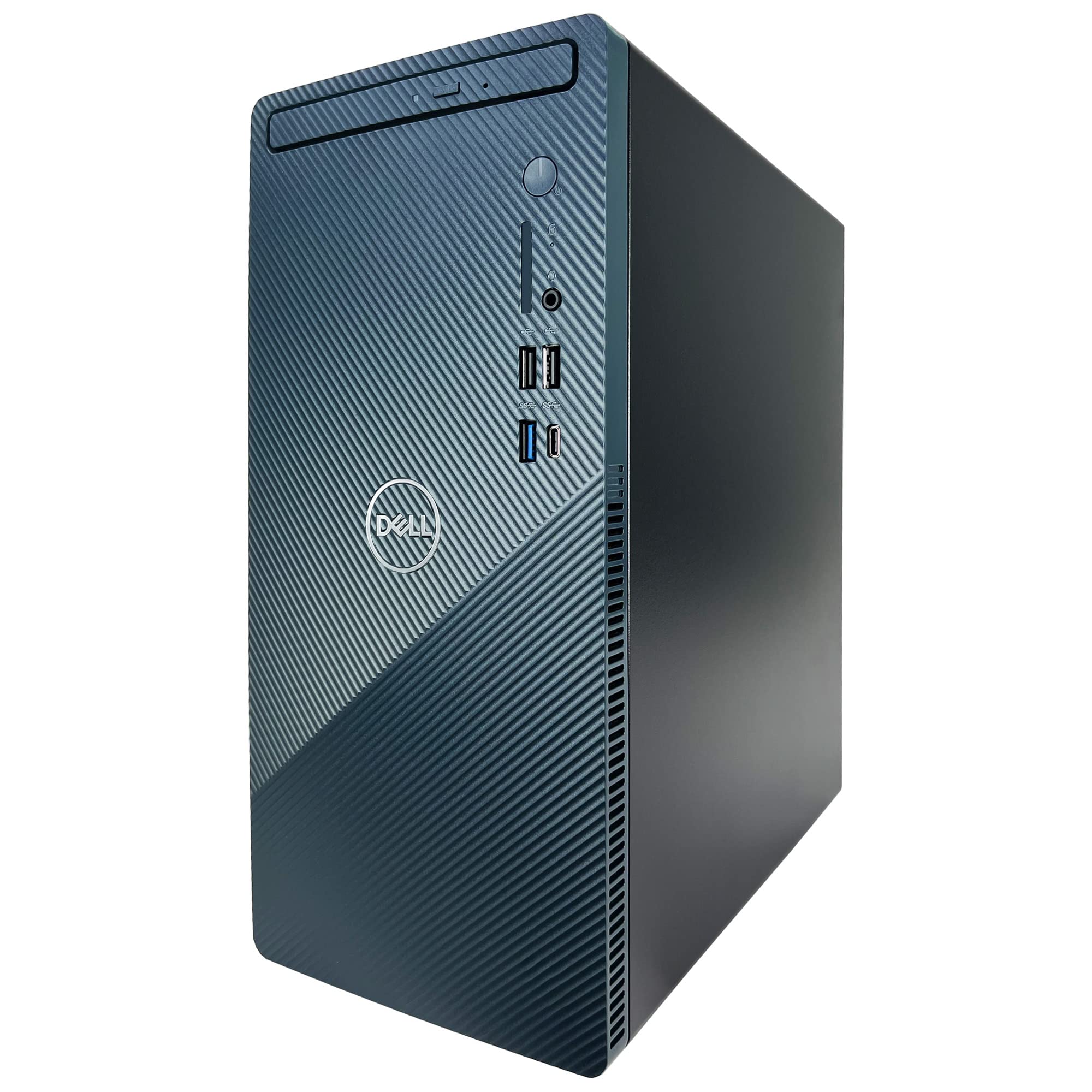 Dell Inspiron 3910 Desktop Computer - 12th Gen Intel Core i5-12400 6-Core up to 4.40 GHz Processor, 64GB RAM, 2TB NVMe SSD + 1TB HDD, Intel UHD Graphics 730, DVD Burner, Windows 11 Home, Mist Blue 3