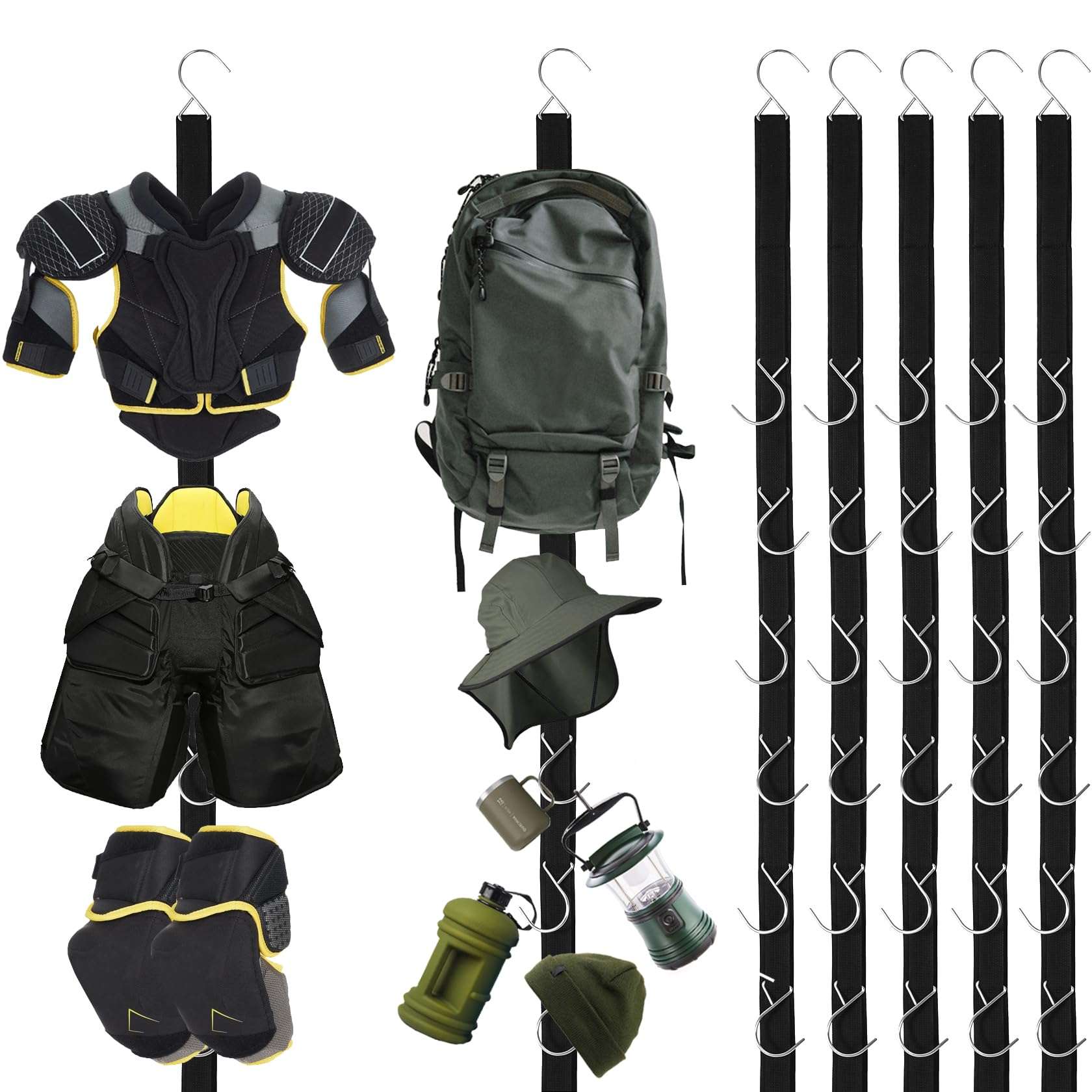 Hockey Equipment Drying Rack for Hockey Accessories Hockey Gear Dryer Hanger Organizer for Ice Field Hockey Goalie Lacrosse Football Baseball Small Hockey Stuff Tools Things Hockey Player Lover Gifts 1